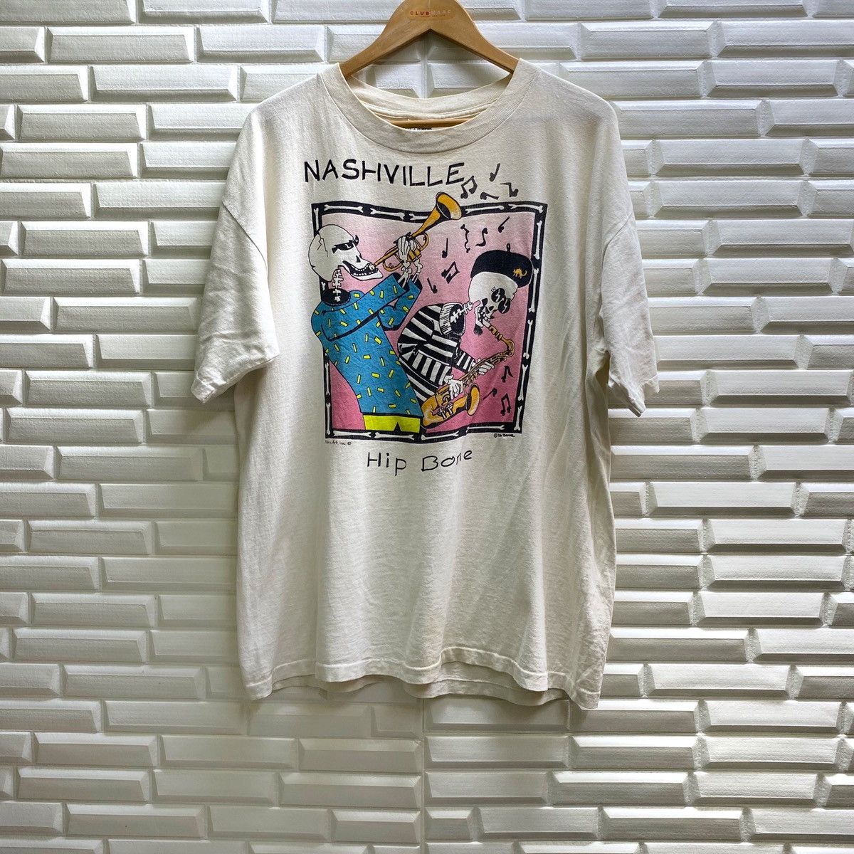 Art × Made In Usa × Vintage Vintage Nashville Hip Bone