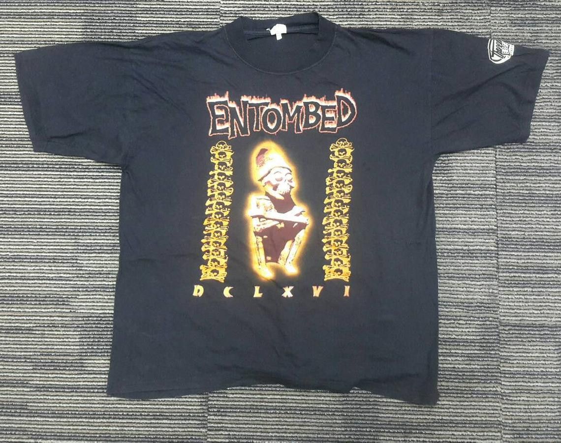Vintage 1997 ENTOMBED promo shirt by Threeman Recordings
