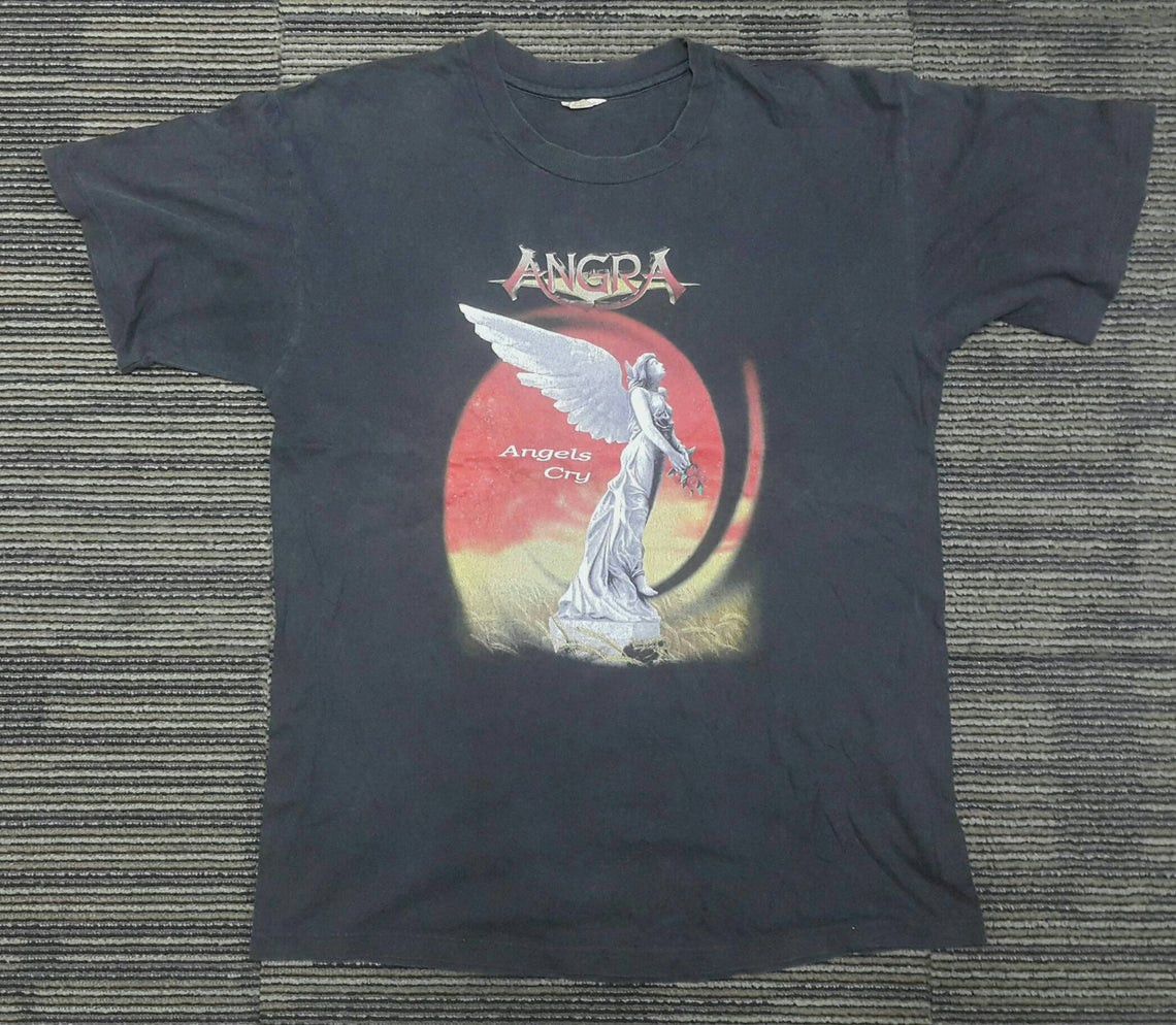Hanes Vintage 1993 ANGRA - Angel's Cry shirt | Grailed