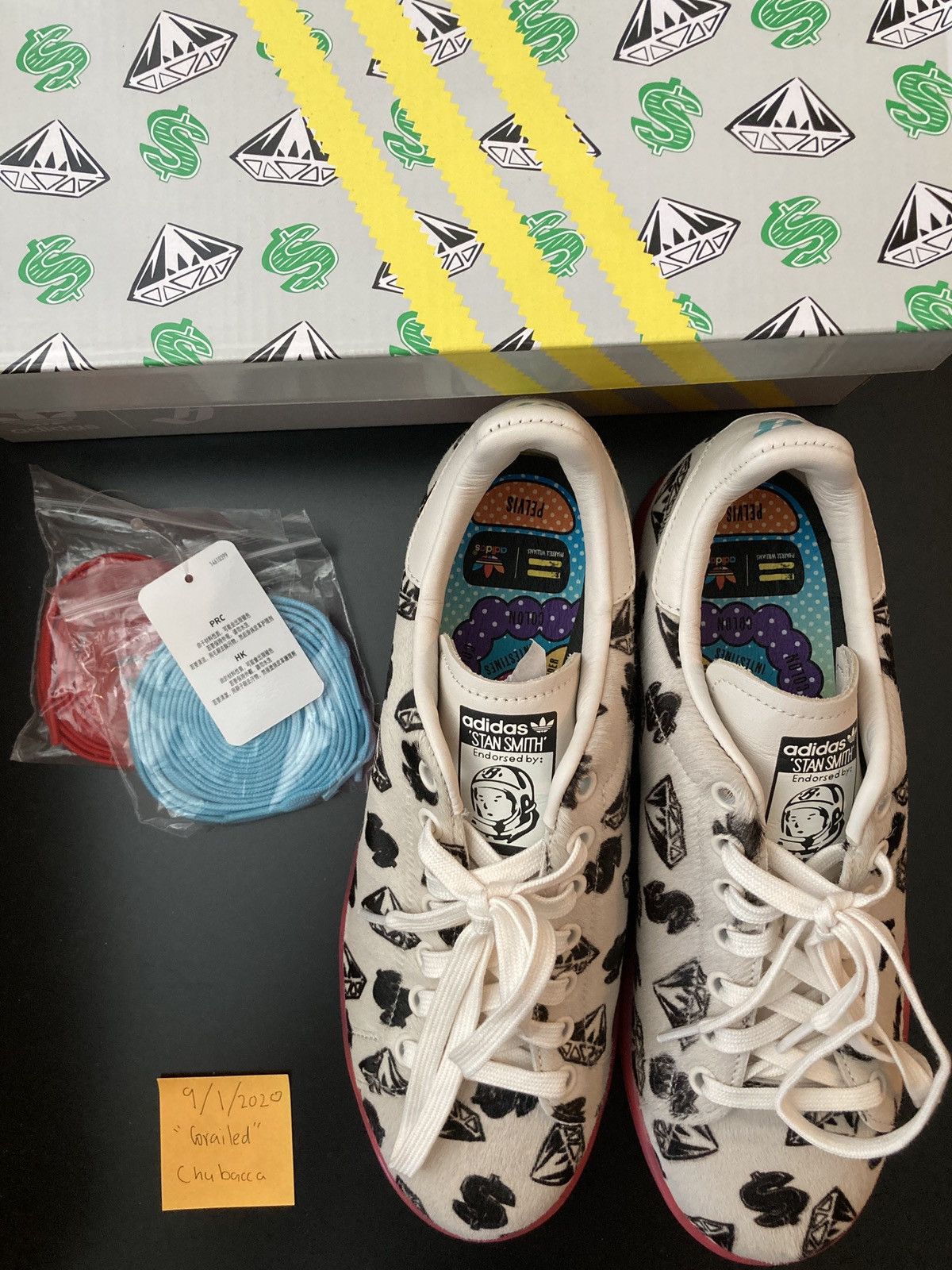 Adidas Pharrell X Billionaire Boys Club X Stan Smith Ponyhair Grailed