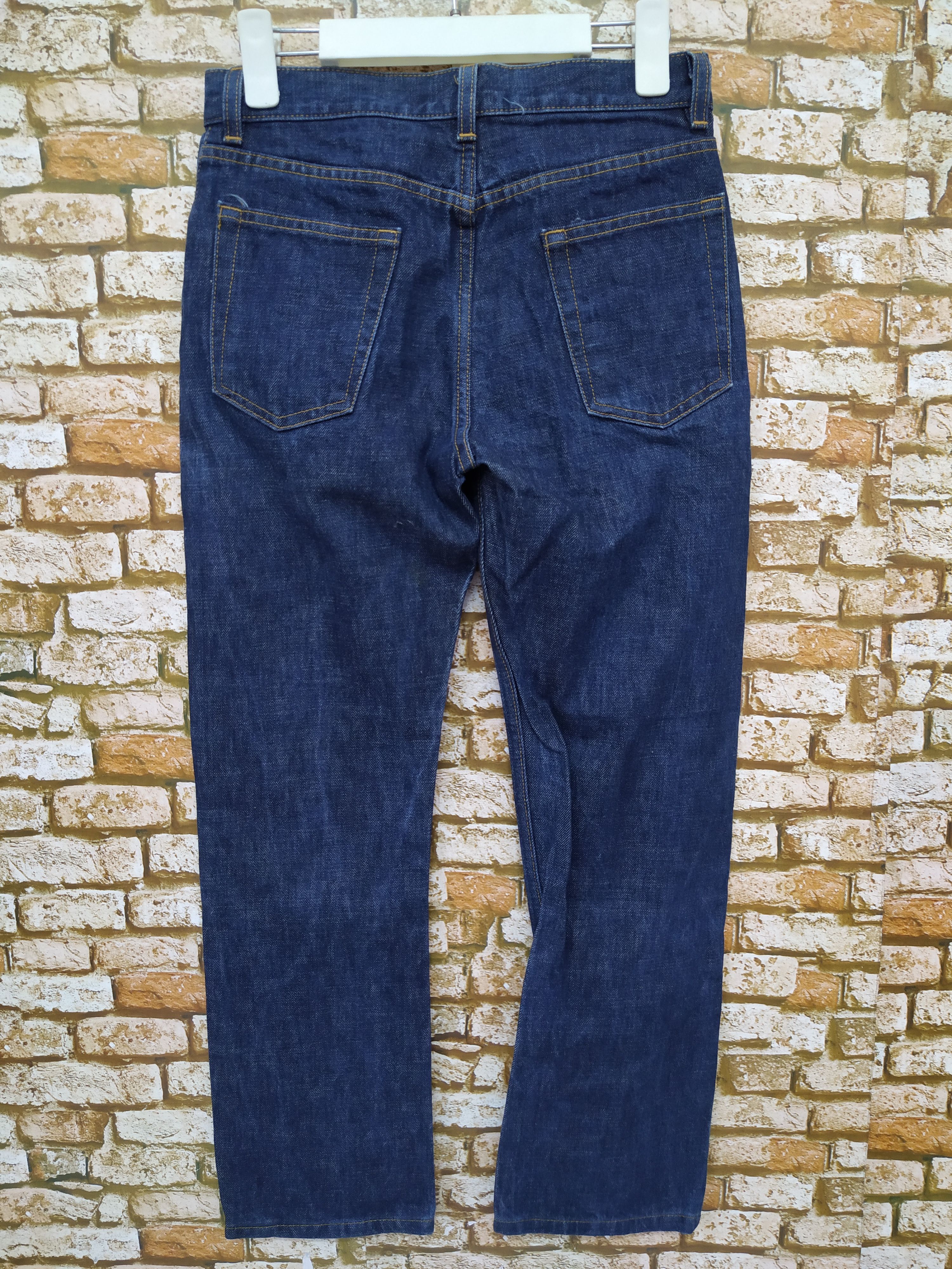 Helmut Lang 90s HELMUT LANG DENIM ITALY (B468) Size US 28 / EU 44 - 2 Thumbnail