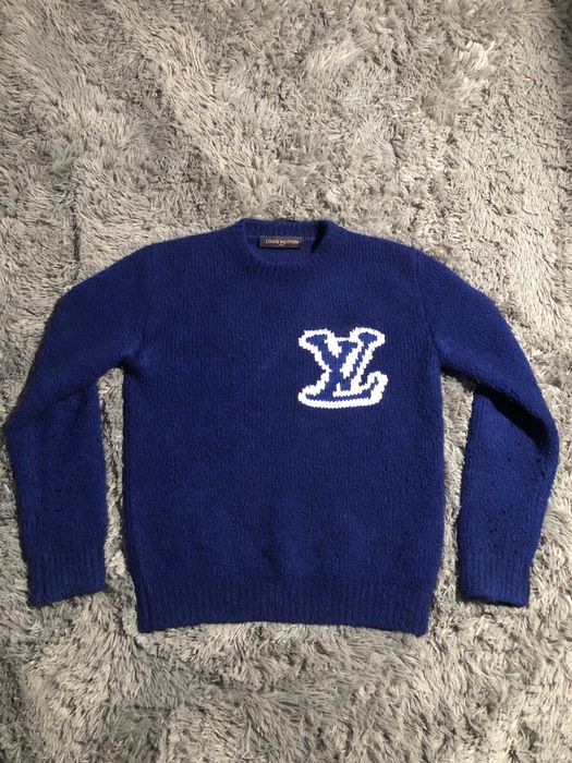 Louis Vuitton Louis Vuitton Intarsia Wool Crewneck Sweater | Grailed