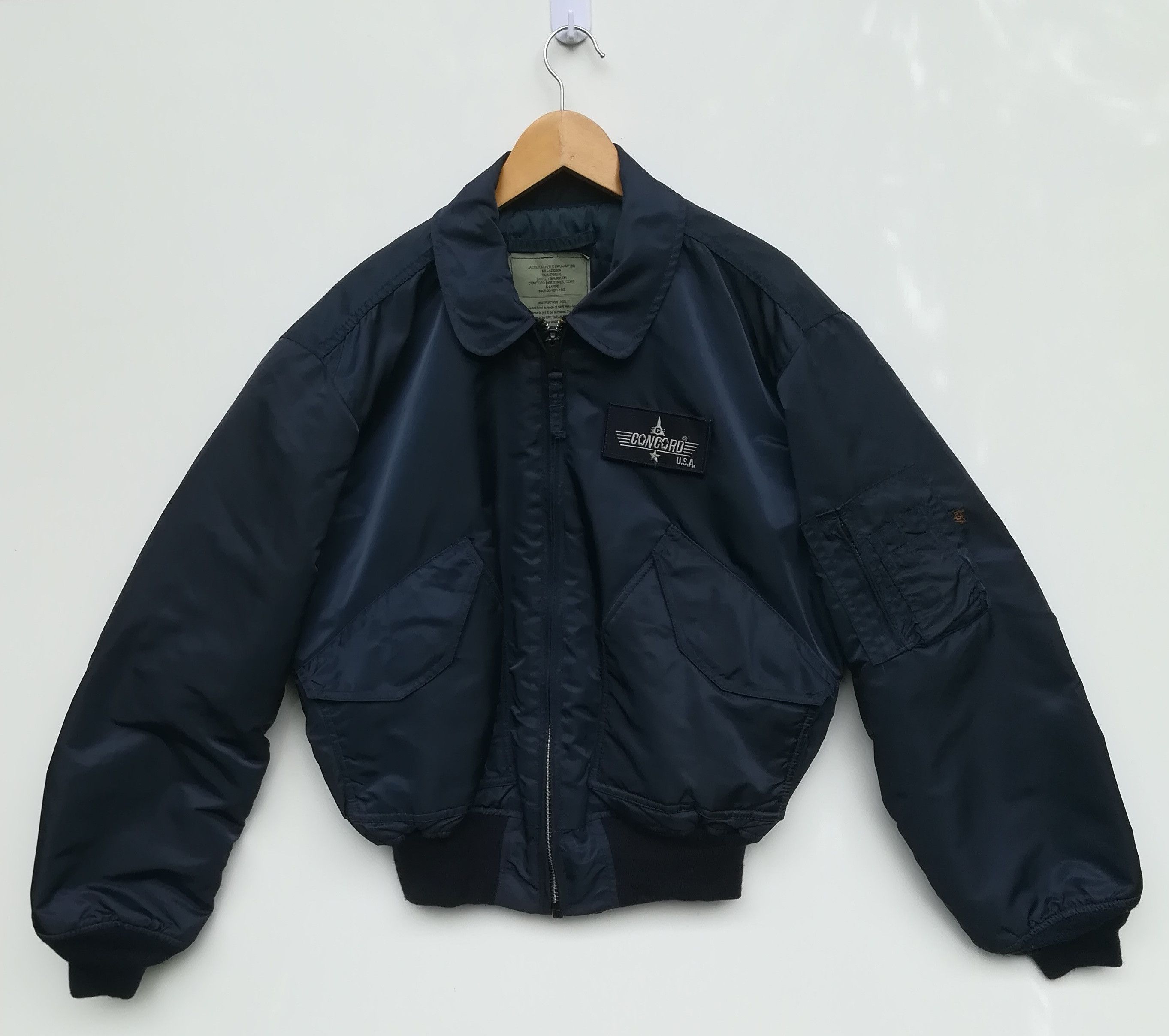 Bomber Jacket Made In Usa Concord Jacket Flyer s CWU 45 P Bomber Jacket Grailed