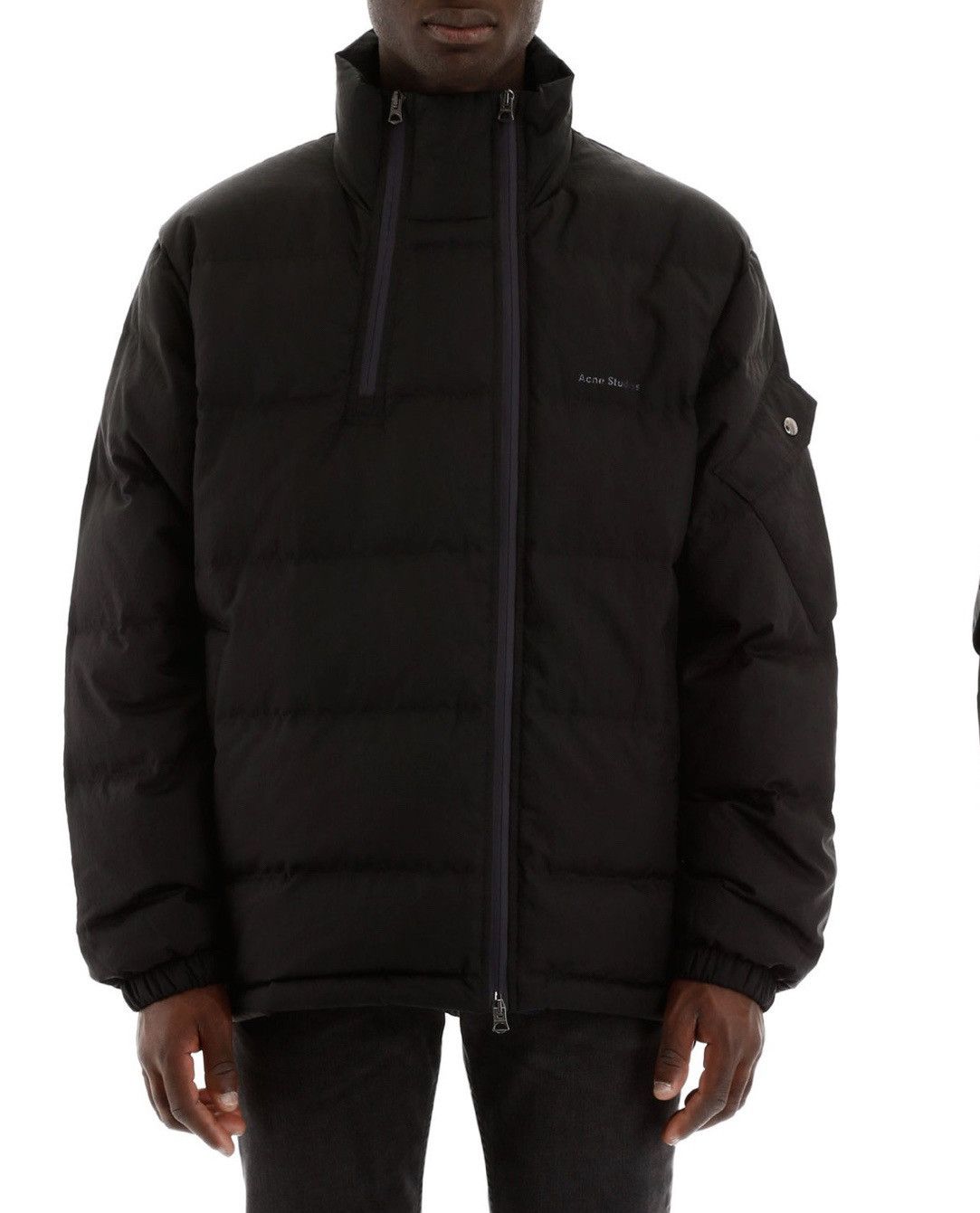 Acne Studios Double Zip Down Puffer Jacket | Grailed