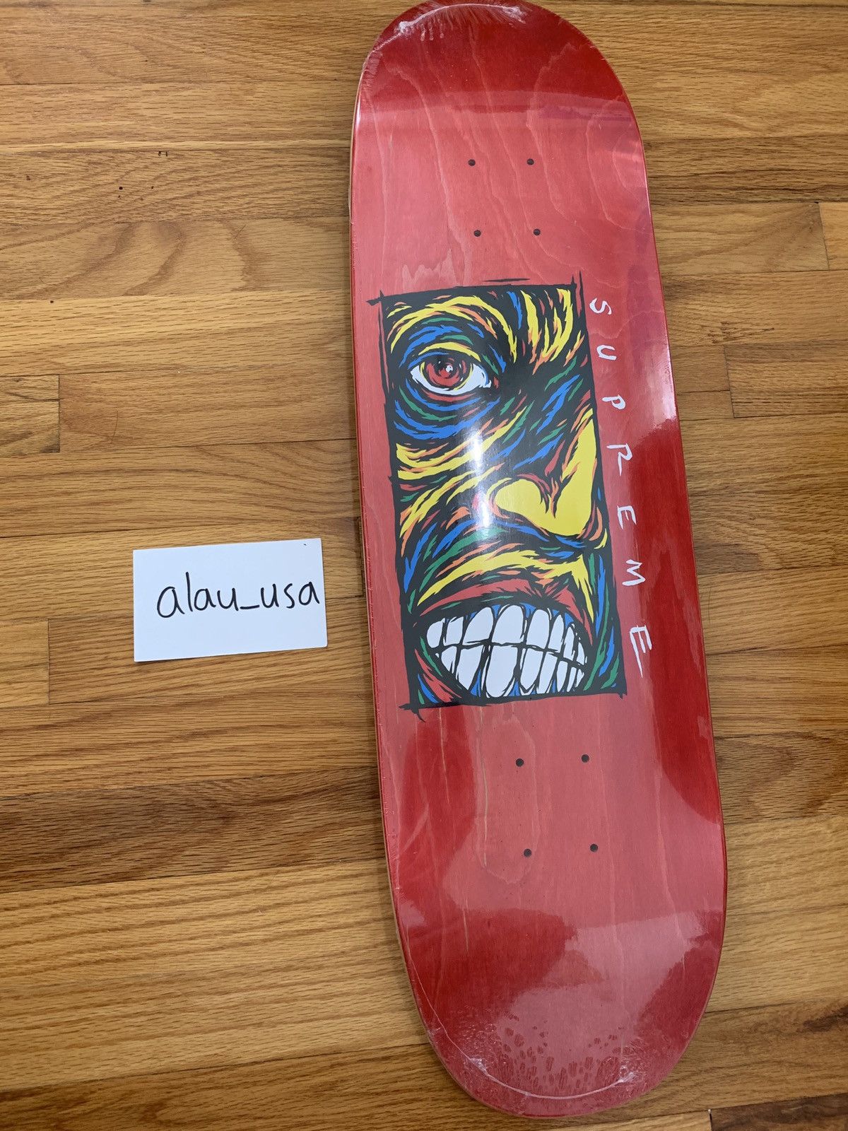 Supreme Supreme Disturbed Skateboard Deck Grailed
