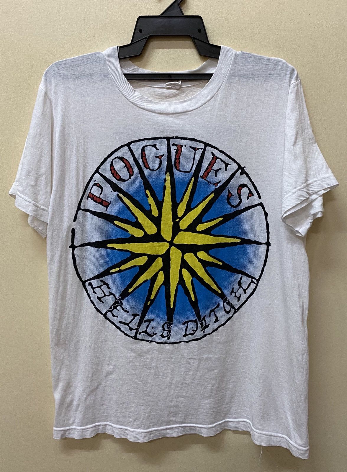 The Pogues ポーグス 92年 ジャパンツアー Tシャツ ヴィンテージ THE POGUES '92JAPAN TOUR Tee | GALAPAGOS's STORE