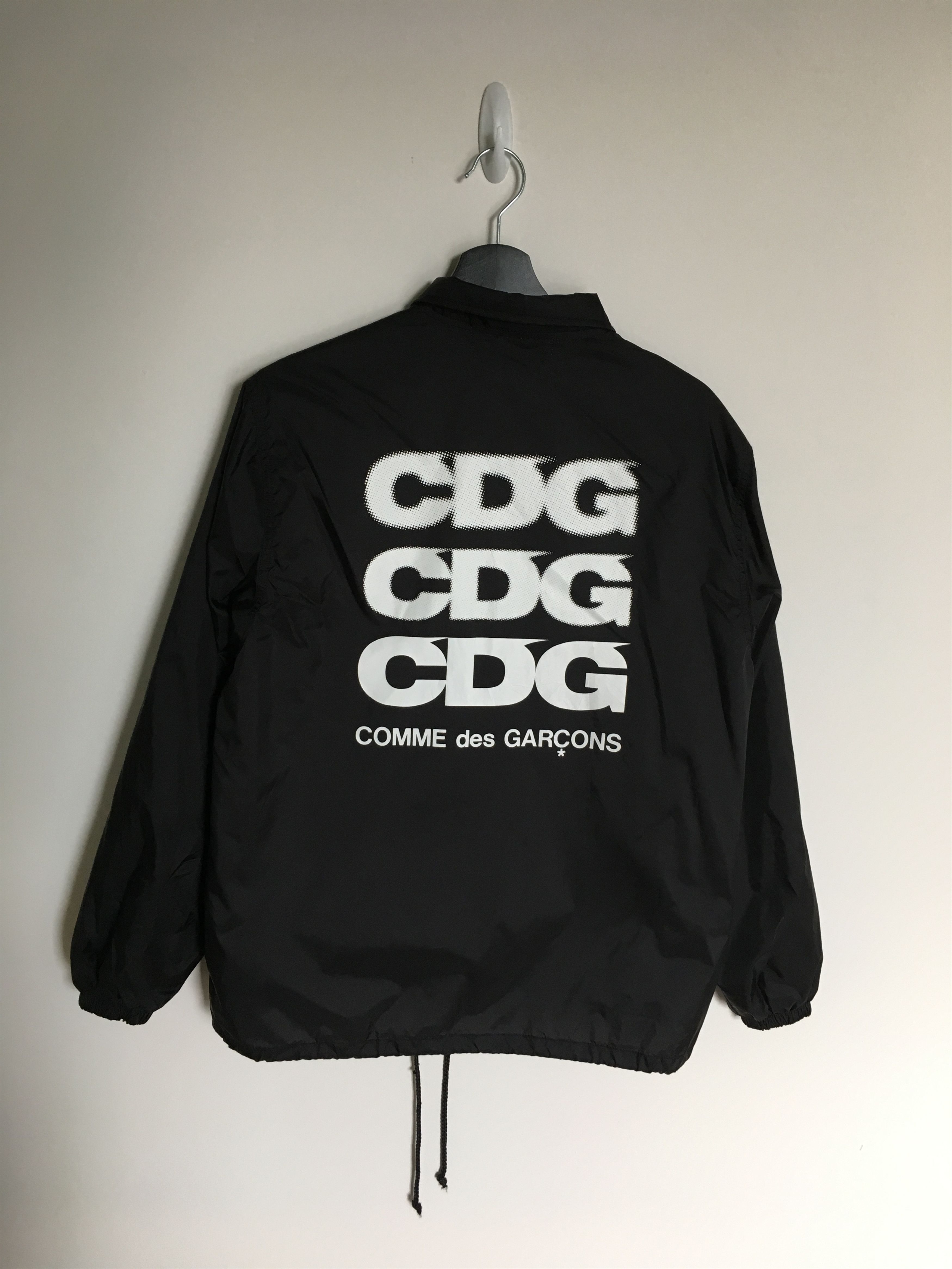 Comme des Garcons Comme De Garcons Black Nylon Coach Jacket Grailed