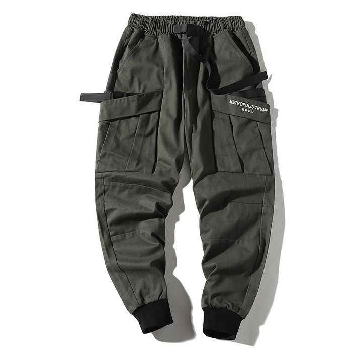 Vintage Tapered gray cargo pants Grailed