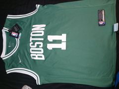 Nike NBA Boston Celtics Green, White & Yellow #11 Kyrie Irving Swingman  Jersey M
