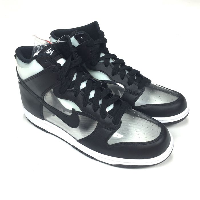 Nike CDG Dunk Hi Retro Clear DS | Grailed