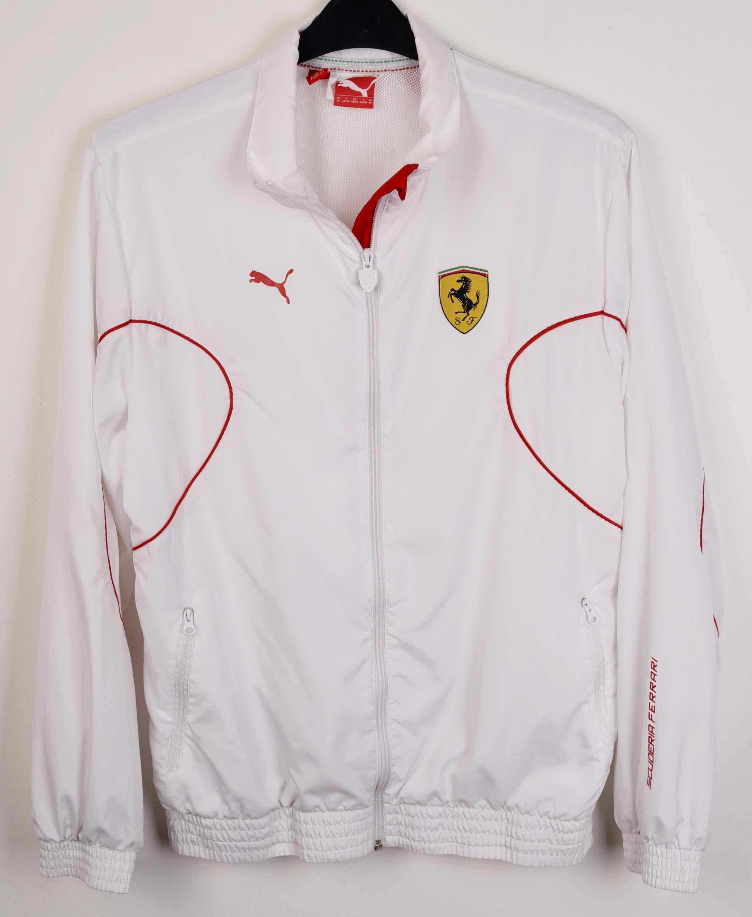 Puma SCUDERIA FERRARI F1 Tracksuit Jacket Top Cardigan Sweater | Grailed