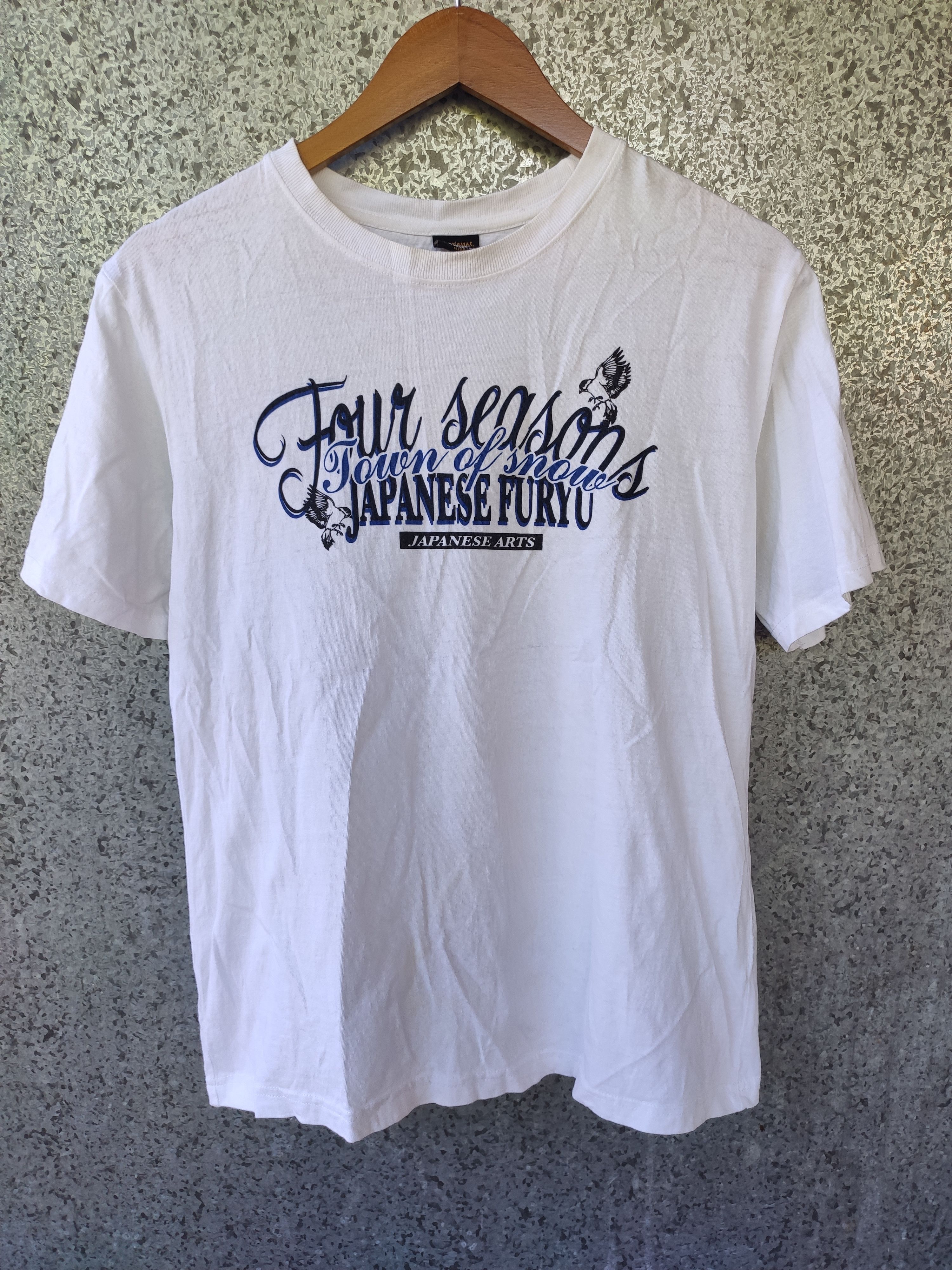 Japanese Brand 🔥Four Seasons Tour of Snow Japanese Art t shirt geisha ppfm Size US M / EU 48-50 / 2 - 2 Thumbnail