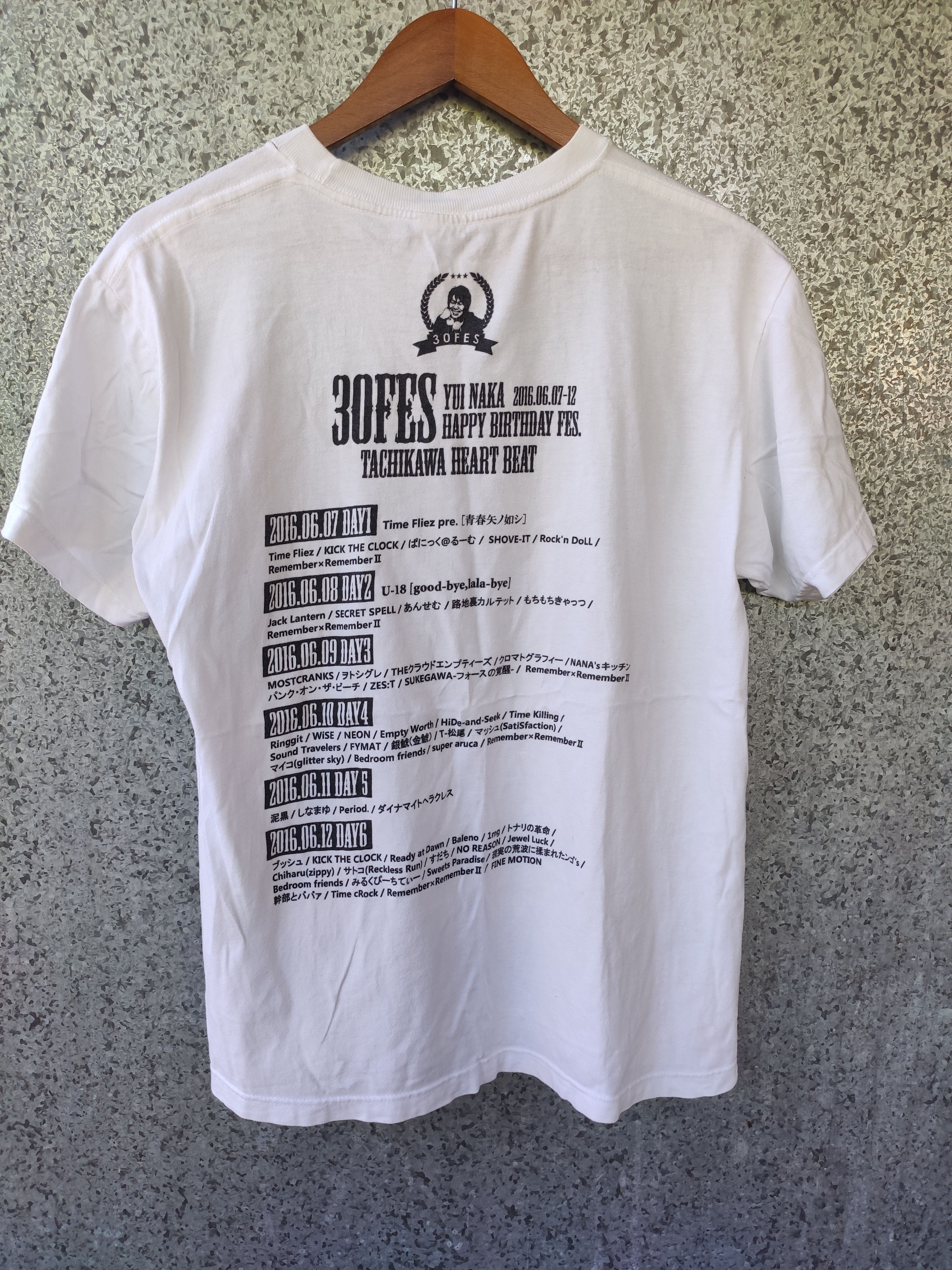 Band Tees 🔥 30 Fes Yunaka Tachikawa Heart Beat t shirt Japanese Band Size US M / EU 48-50 / 2 - 1 Thumbnail