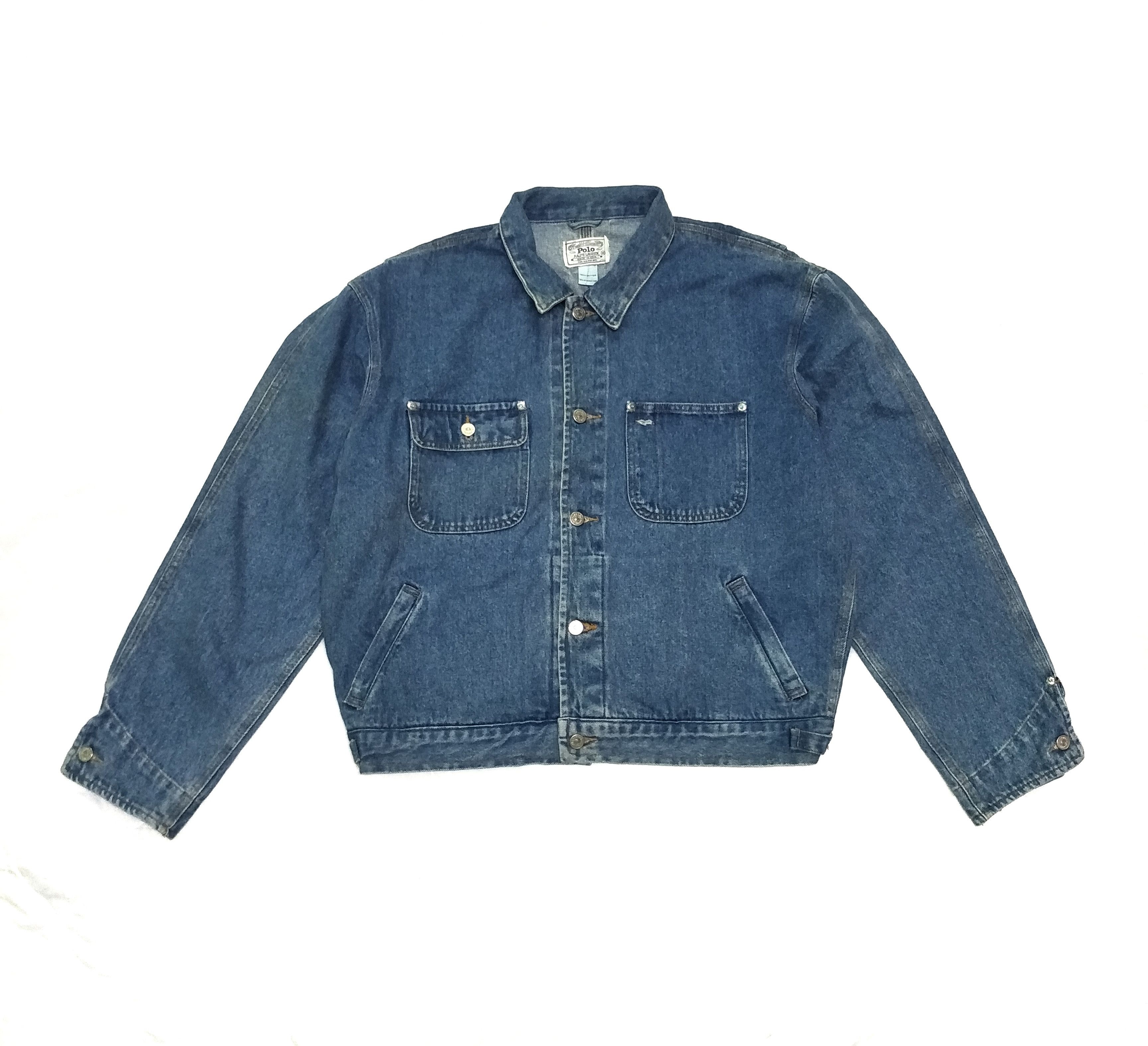 Polo Ralph Lauren Archived Polo Ralph Lauren Cropped Denim Usa Size US M / EU 48-50 / 2 - 1 Thumbnail