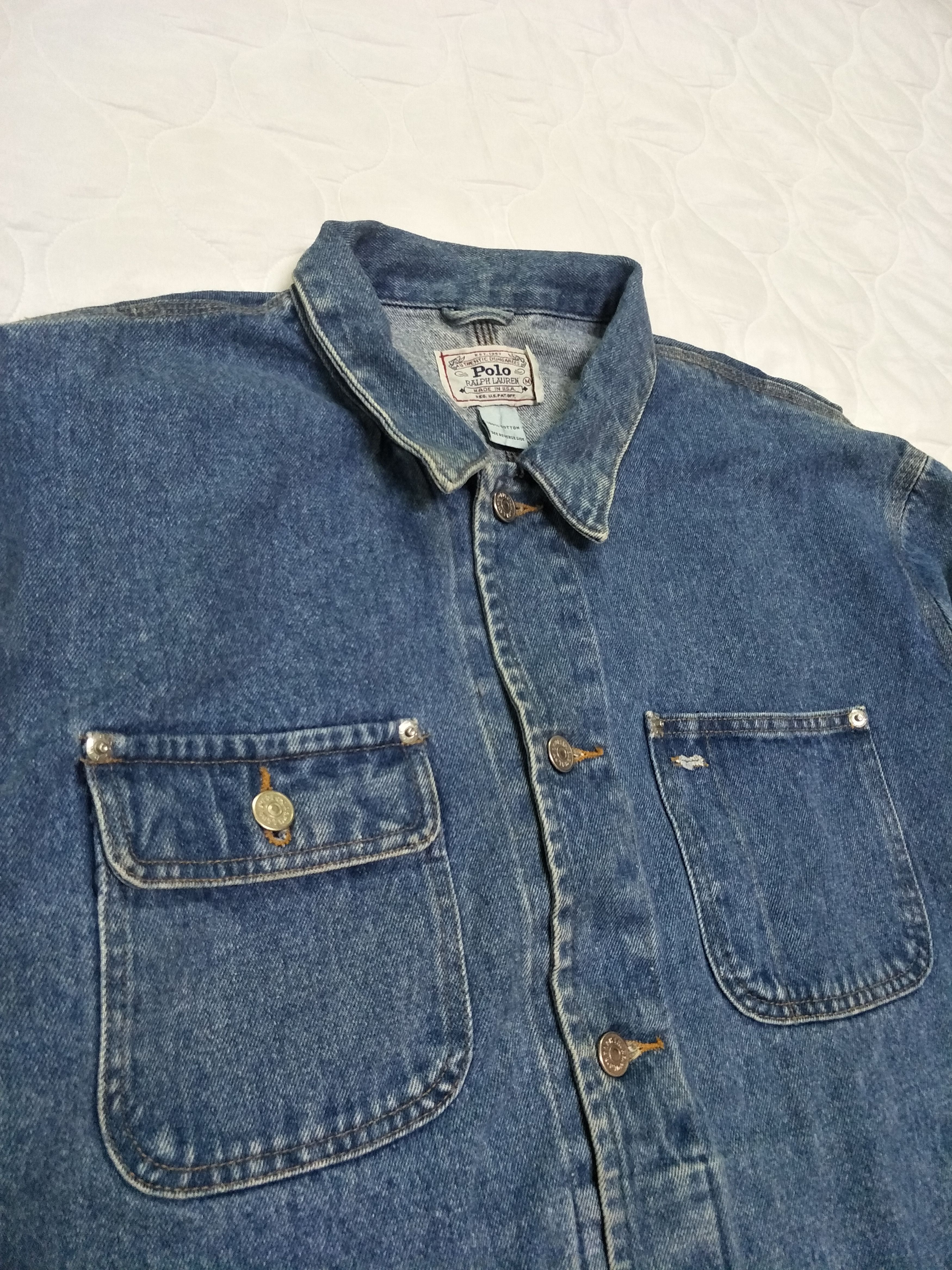 Polo Ralph Lauren Archived Polo Ralph Lauren Cropped Denim Usa Size US M / EU 48-50 / 2 - 3 Thumbnail