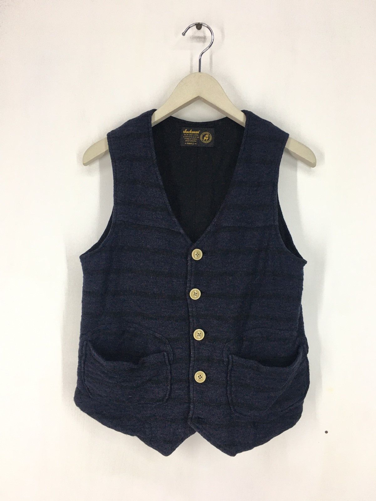 Japanese Brand Jackman vest Size 36S - 1 Thumbnail