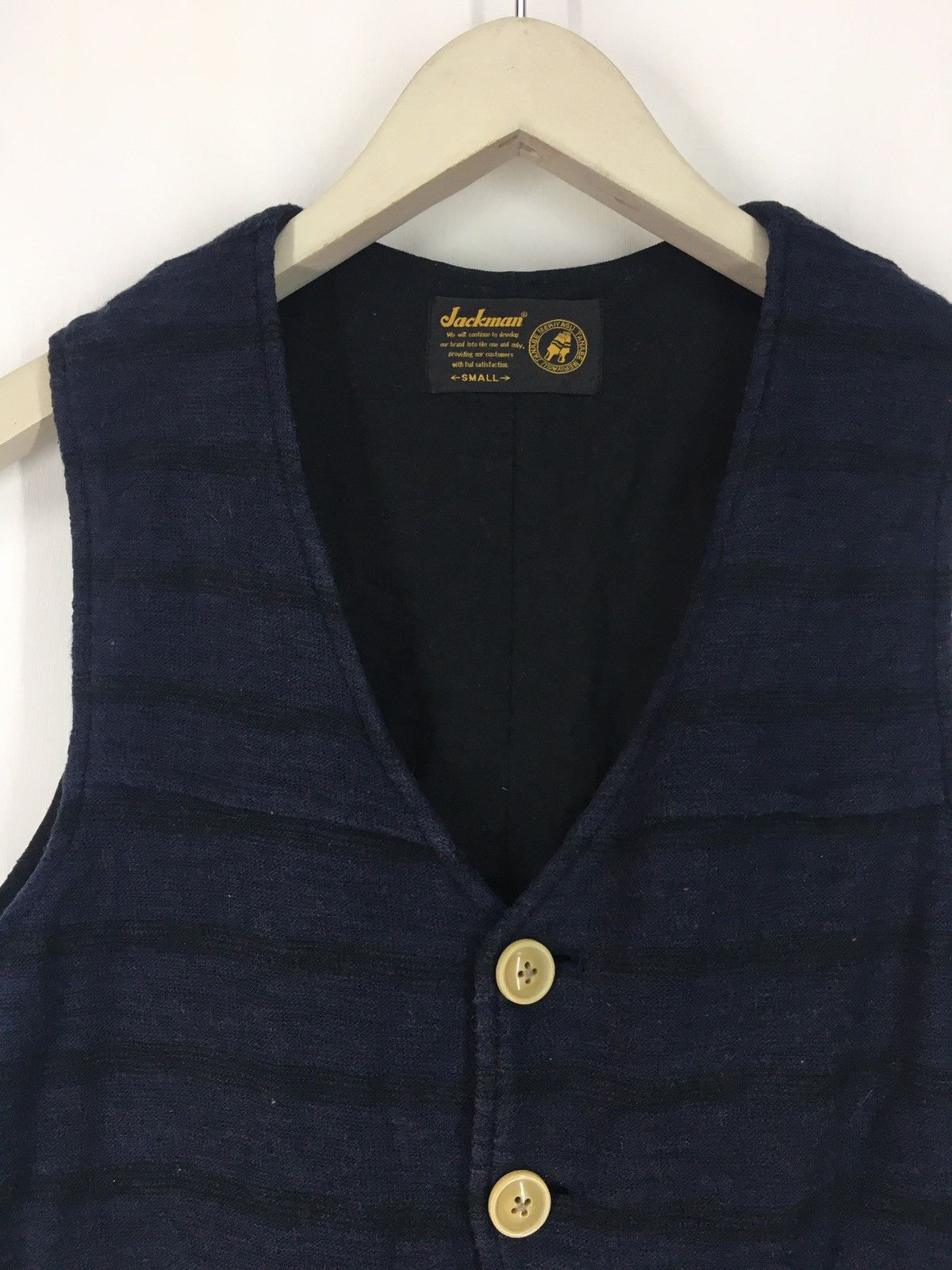 Japanese Brand Jackman vest Size 36S - 3 Thumbnail