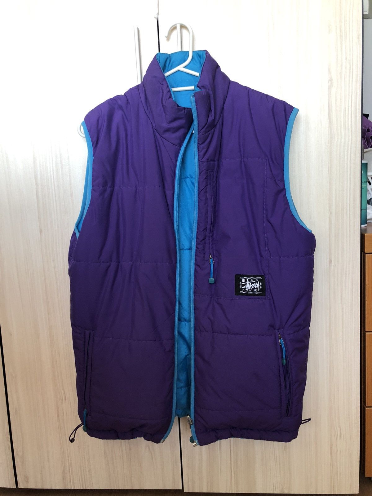 Stussy Stussy double sided winter vest Size US M / EU 48-50 / 2 - 1 Thumbnail