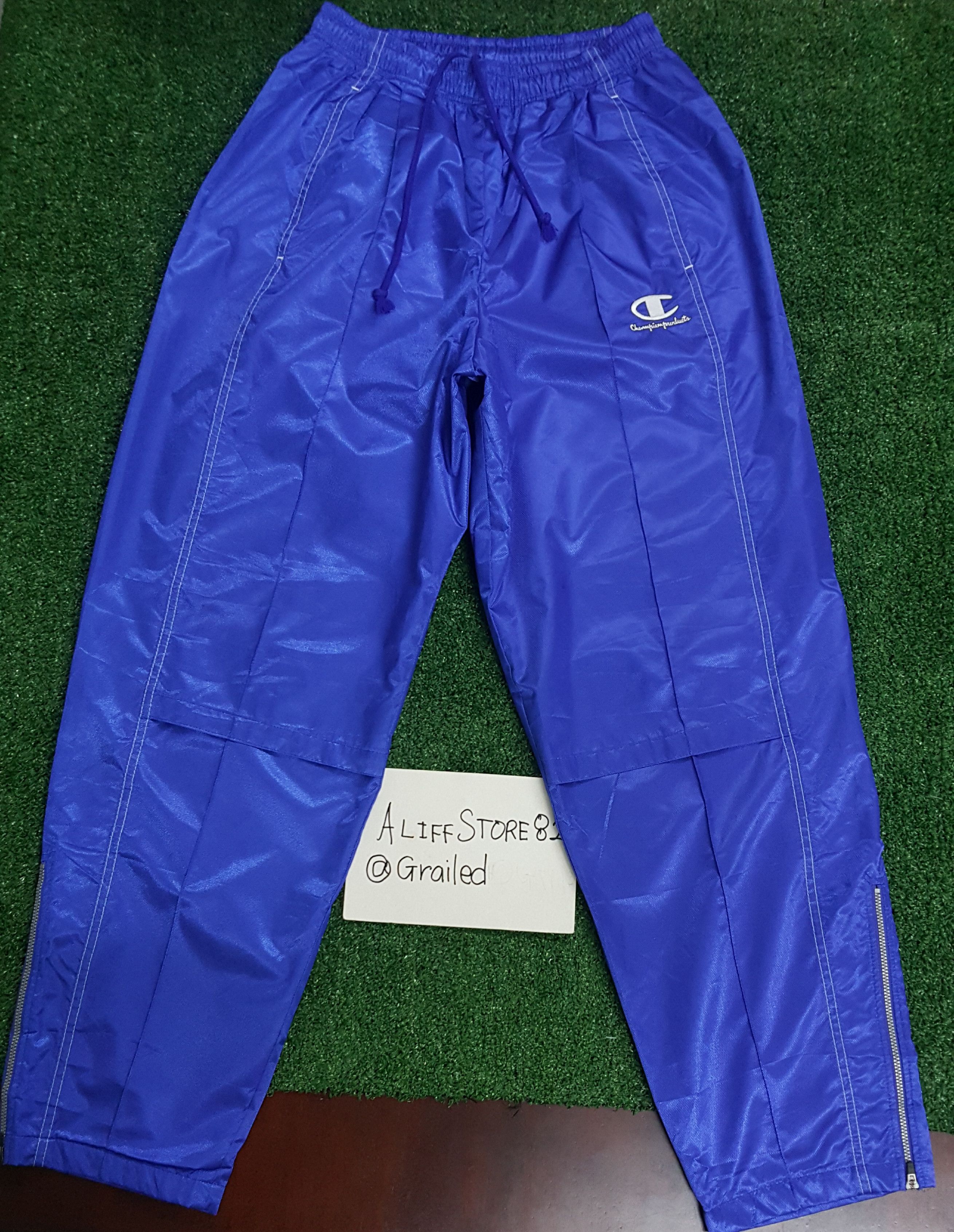 Vintage Champion Windbreaker Track Pants Baggy Style