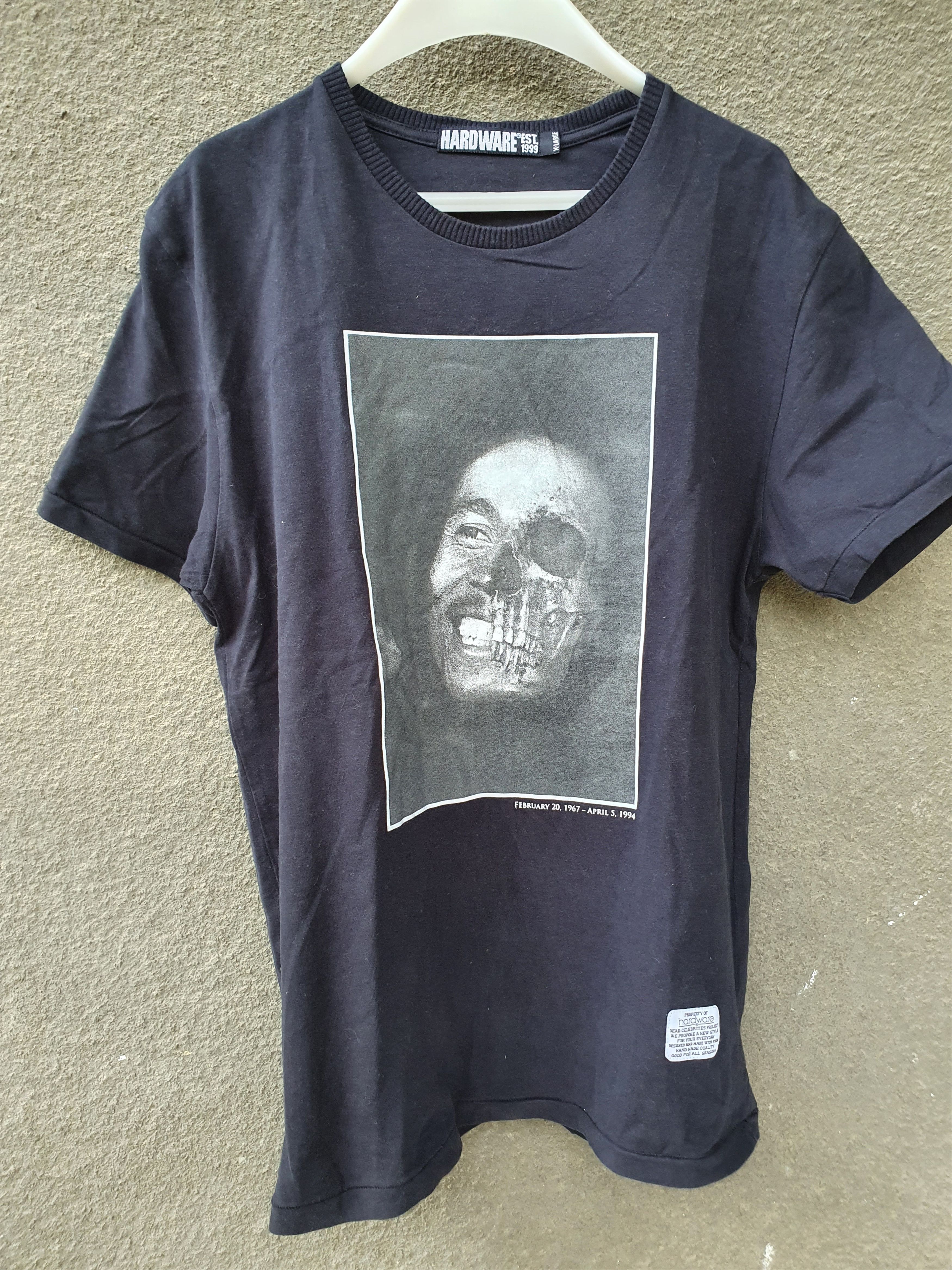Band Tees Hardware Dead Celebrities Project BOB MARLEY t-shirt,sz L Size US L / EU 52-54 / 3 - 1 Thumbnail
