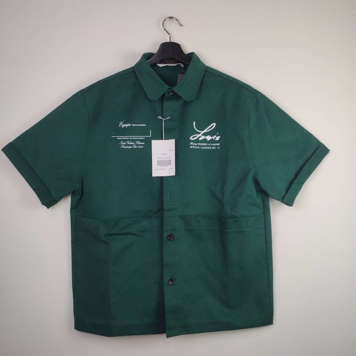 Louis Vuitton 2020 Black Staff Shirt - Ākaibu Store