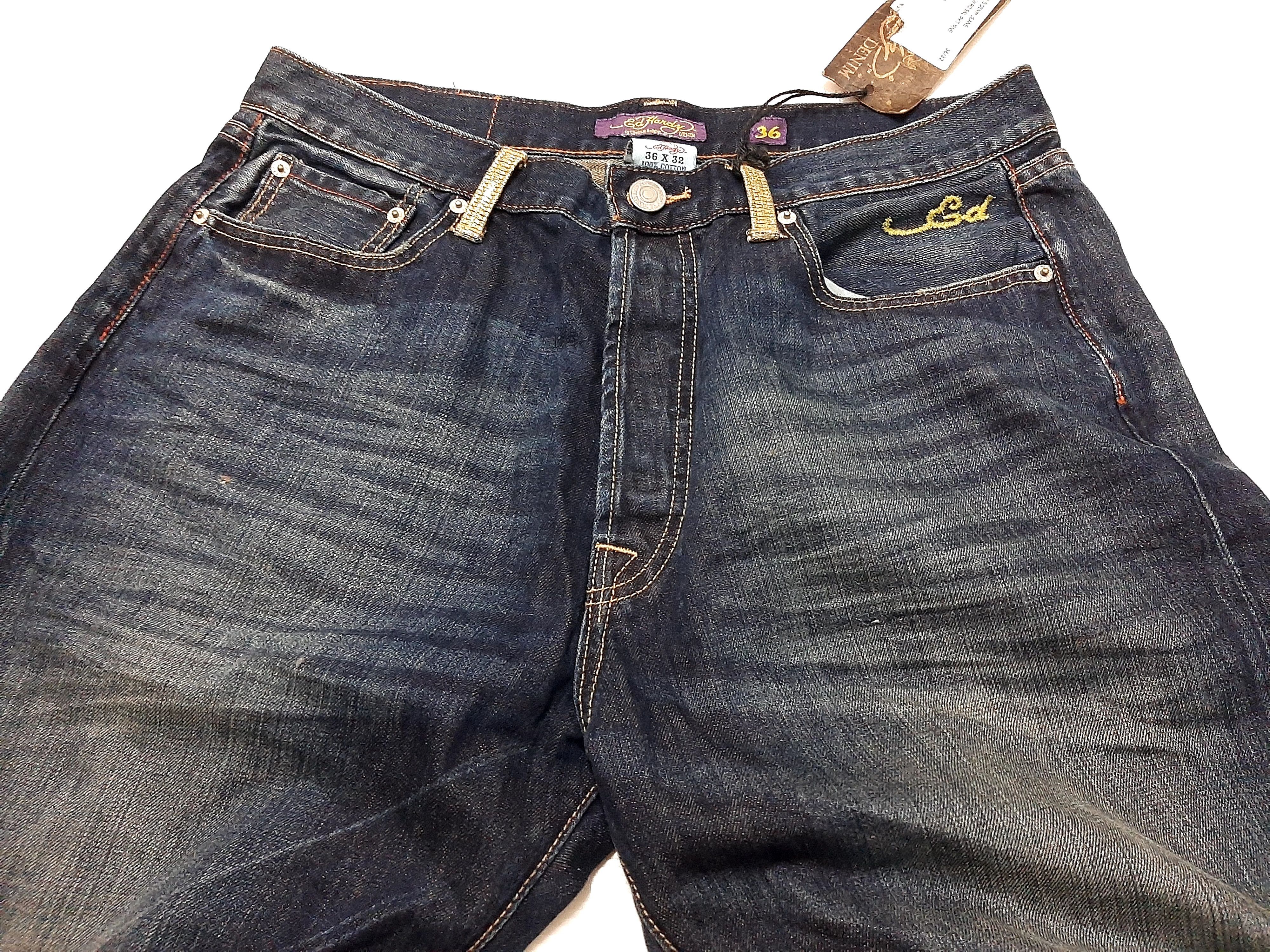 Ed Hardy FINAL DROP - rare vintage ed hardy jeans Size US 36 / EU 52 - 7 Thumbnail
