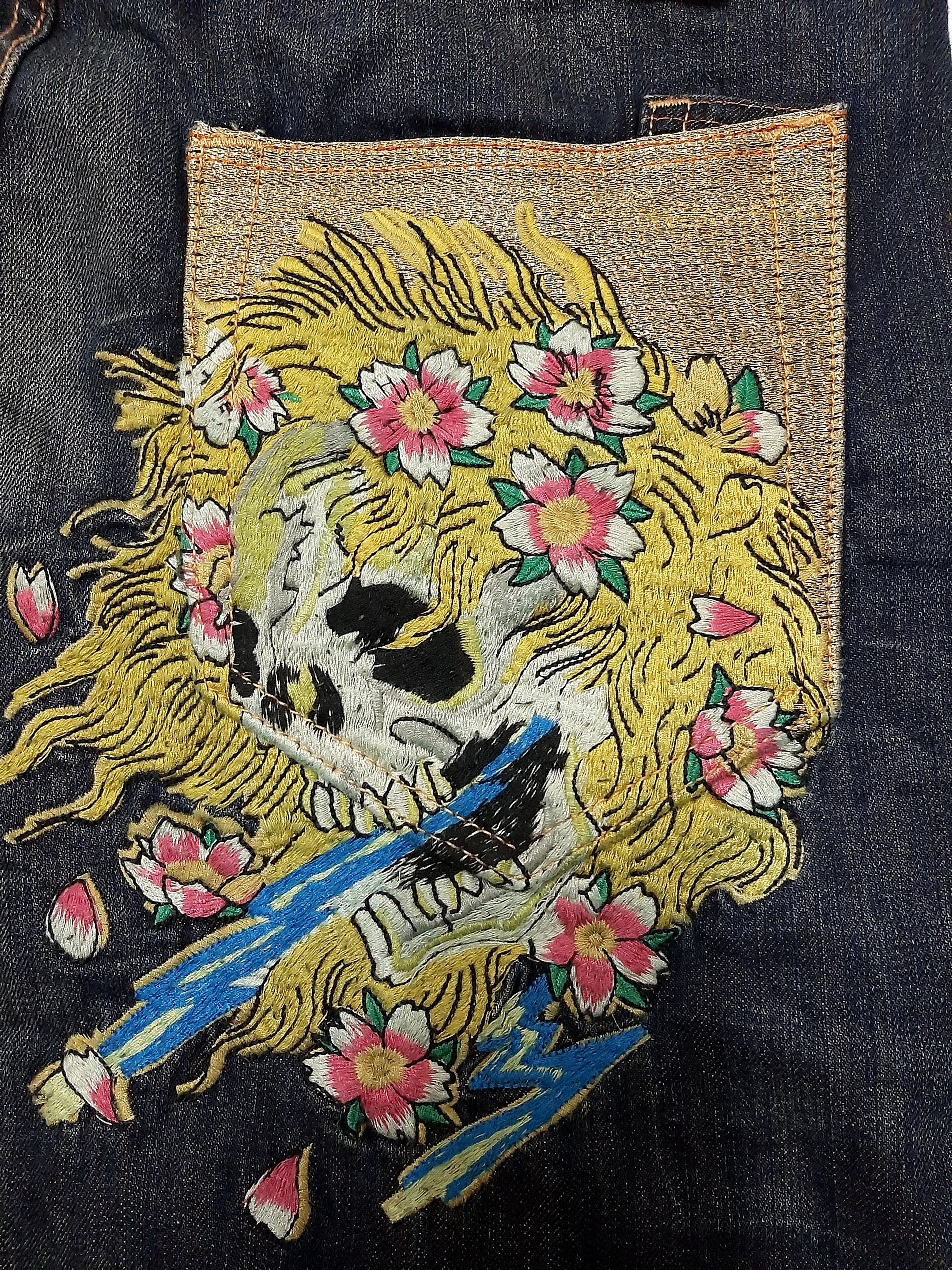 Ed Hardy FINAL DROP - rare vintage ed hardy jeans Size US 36 / EU 52 - 5 Thumbnail