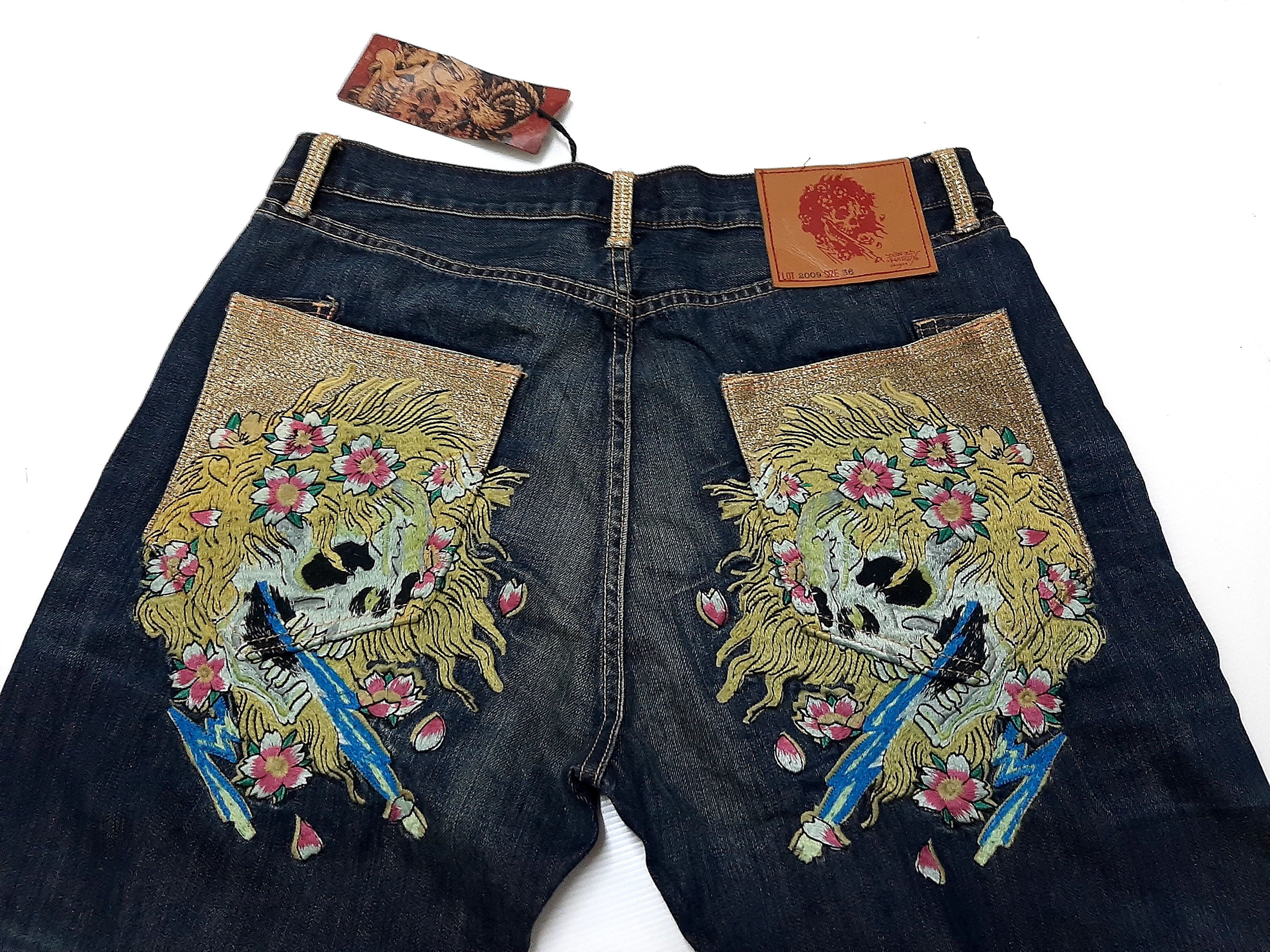Ed Hardy FINAL DROP - rare vintage ed hardy jeans Size US 36 / EU 52 - 4 Thumbnail