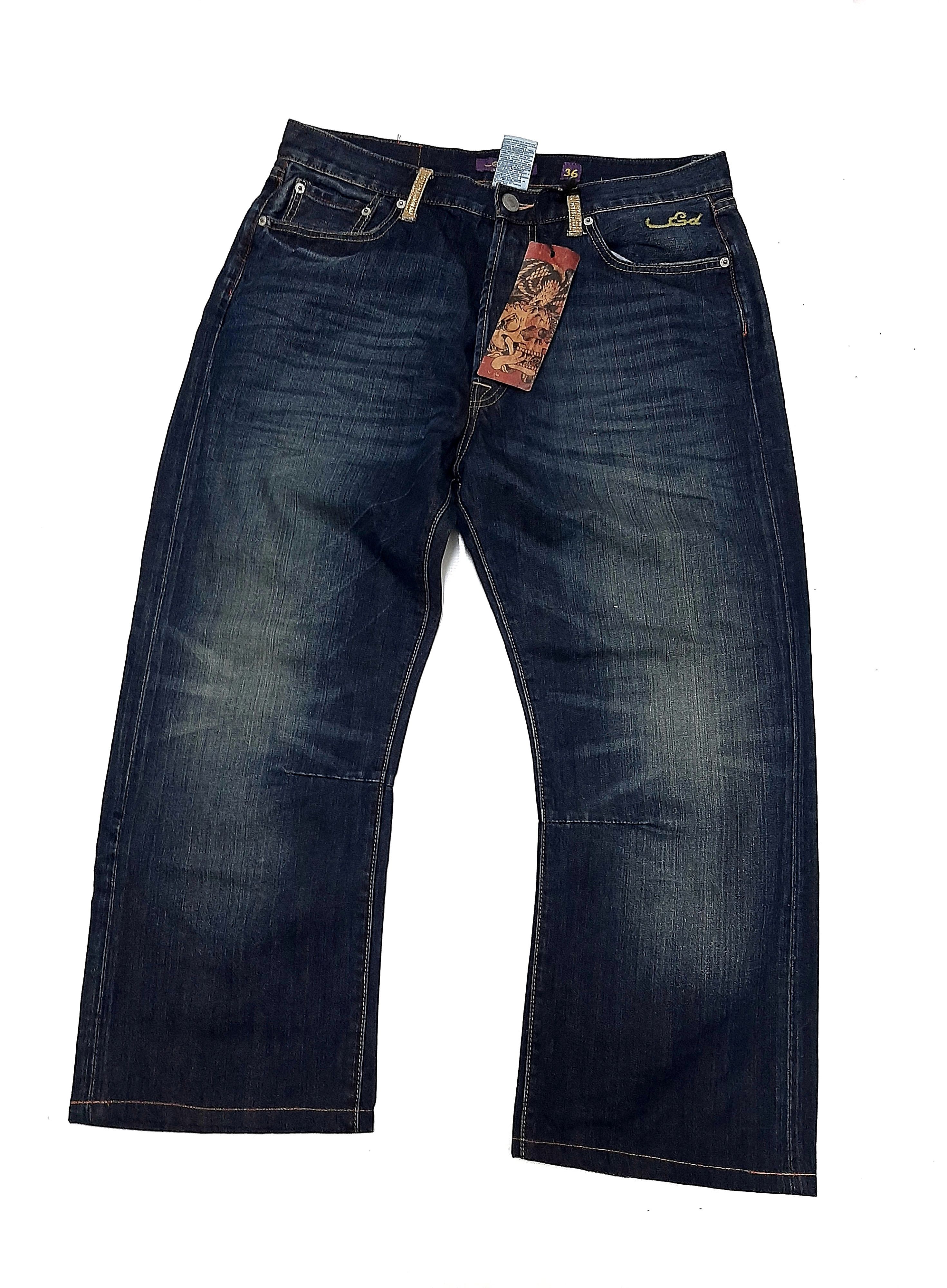 Ed Hardy FINAL DROP - rare vintage ed hardy jeans Size US 36 / EU 52 - 1 Thumbnail