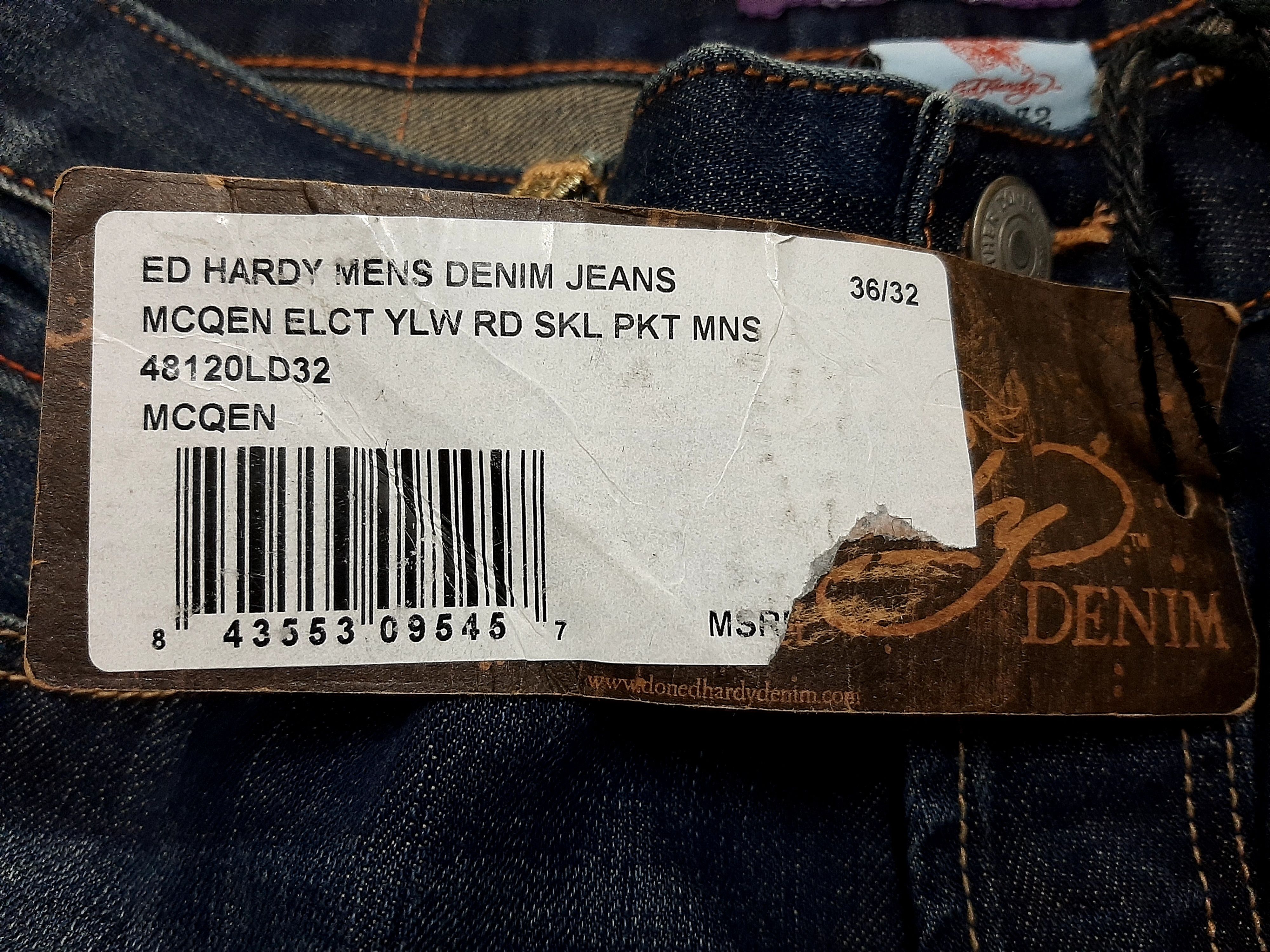 Ed Hardy FINAL DROP - rare vintage ed hardy jeans Size US 36 / EU 52 - 10 Thumbnail