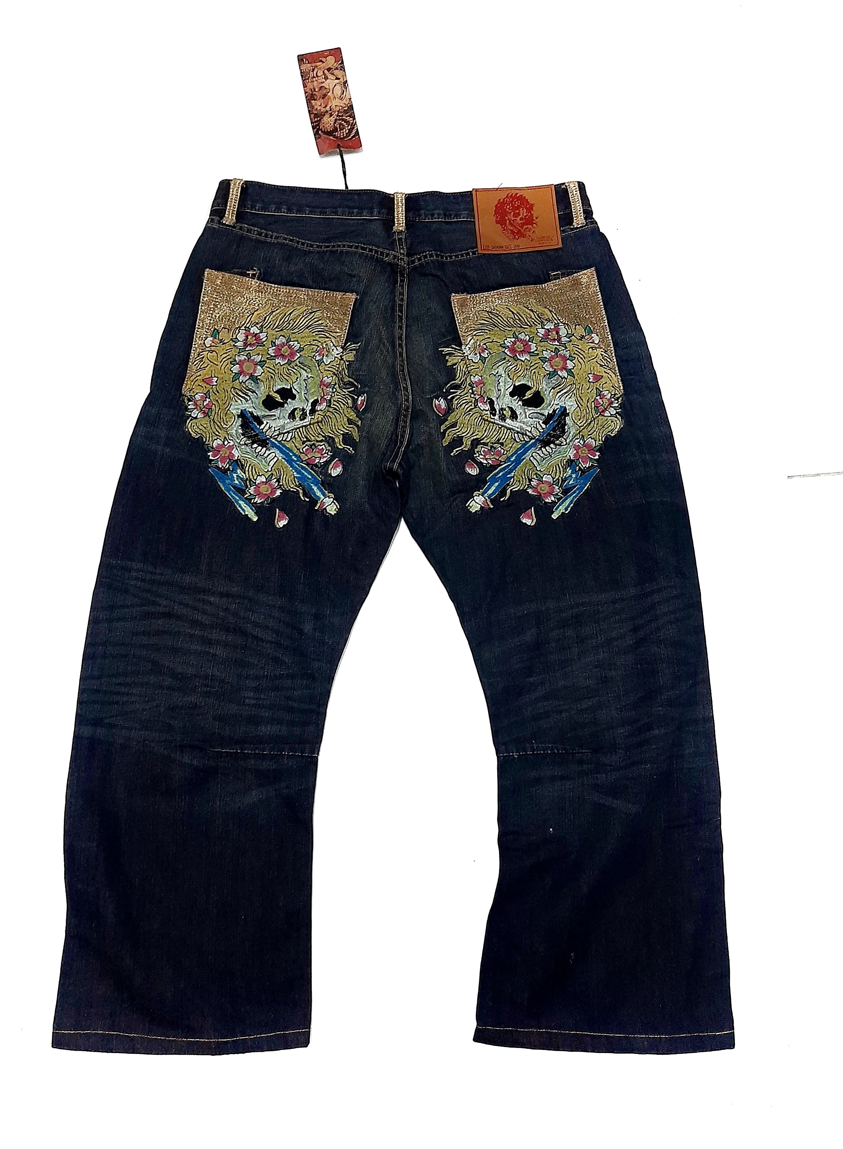 Ed Hardy FINAL DROP - rare vintage ed hardy jeans Size US 36 / EU 52 - 2 Thumbnail