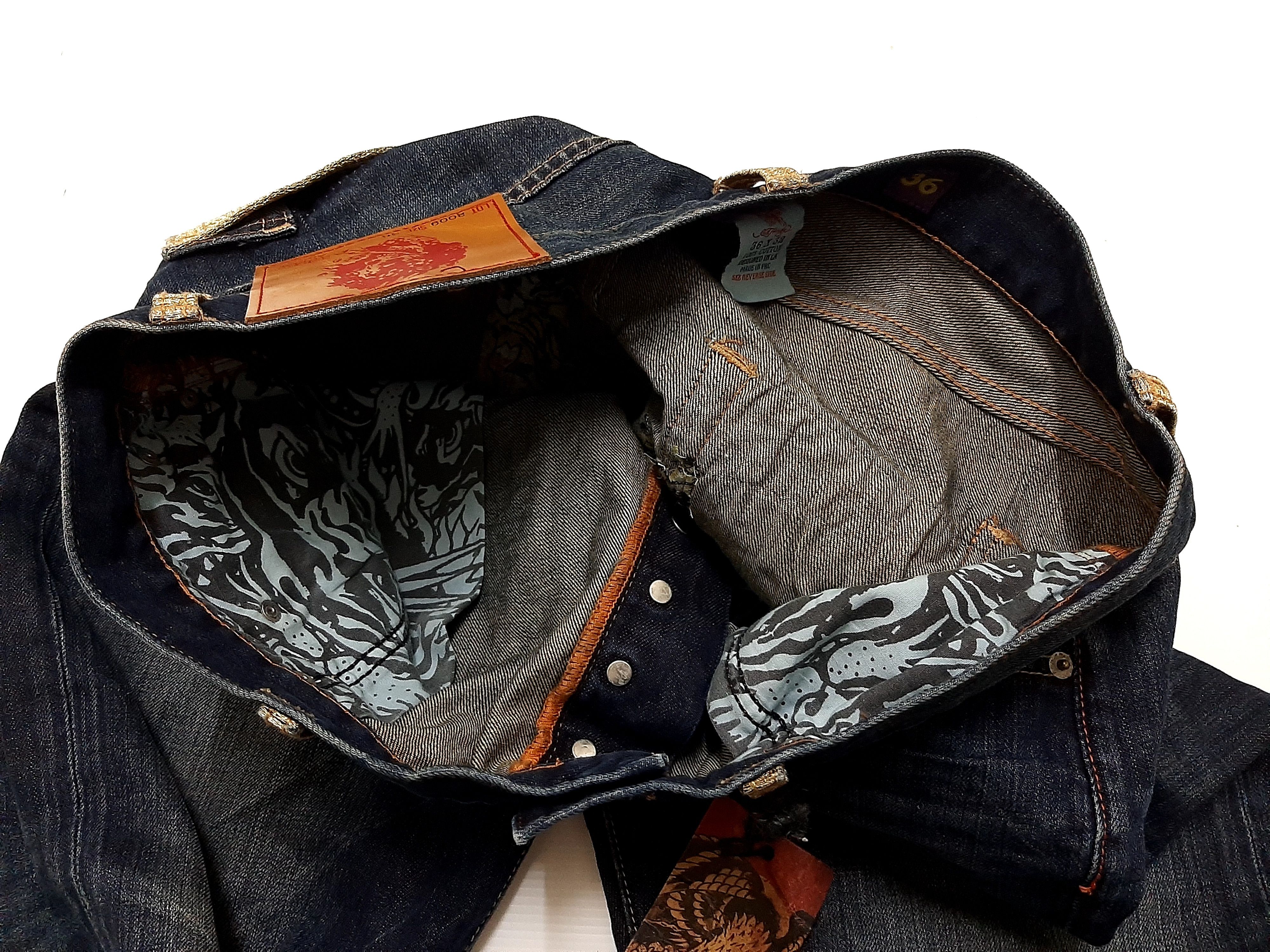 Ed Hardy FINAL DROP - rare vintage ed hardy jeans Size US 36 / EU 52 - 11 Thumbnail