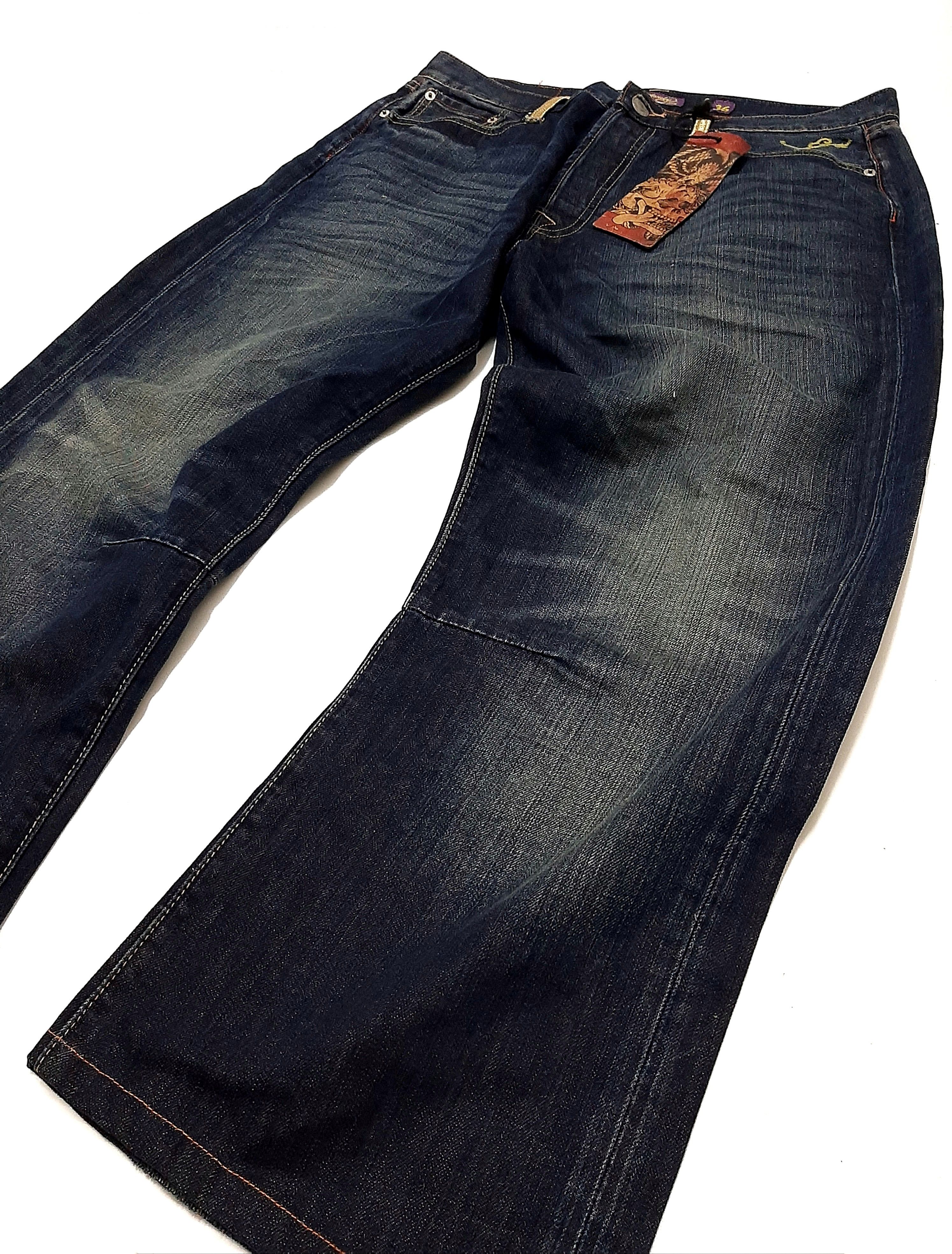 Ed Hardy FINAL DROP - rare vintage ed hardy jeans Size US 36 / EU 52 - 3 Thumbnail