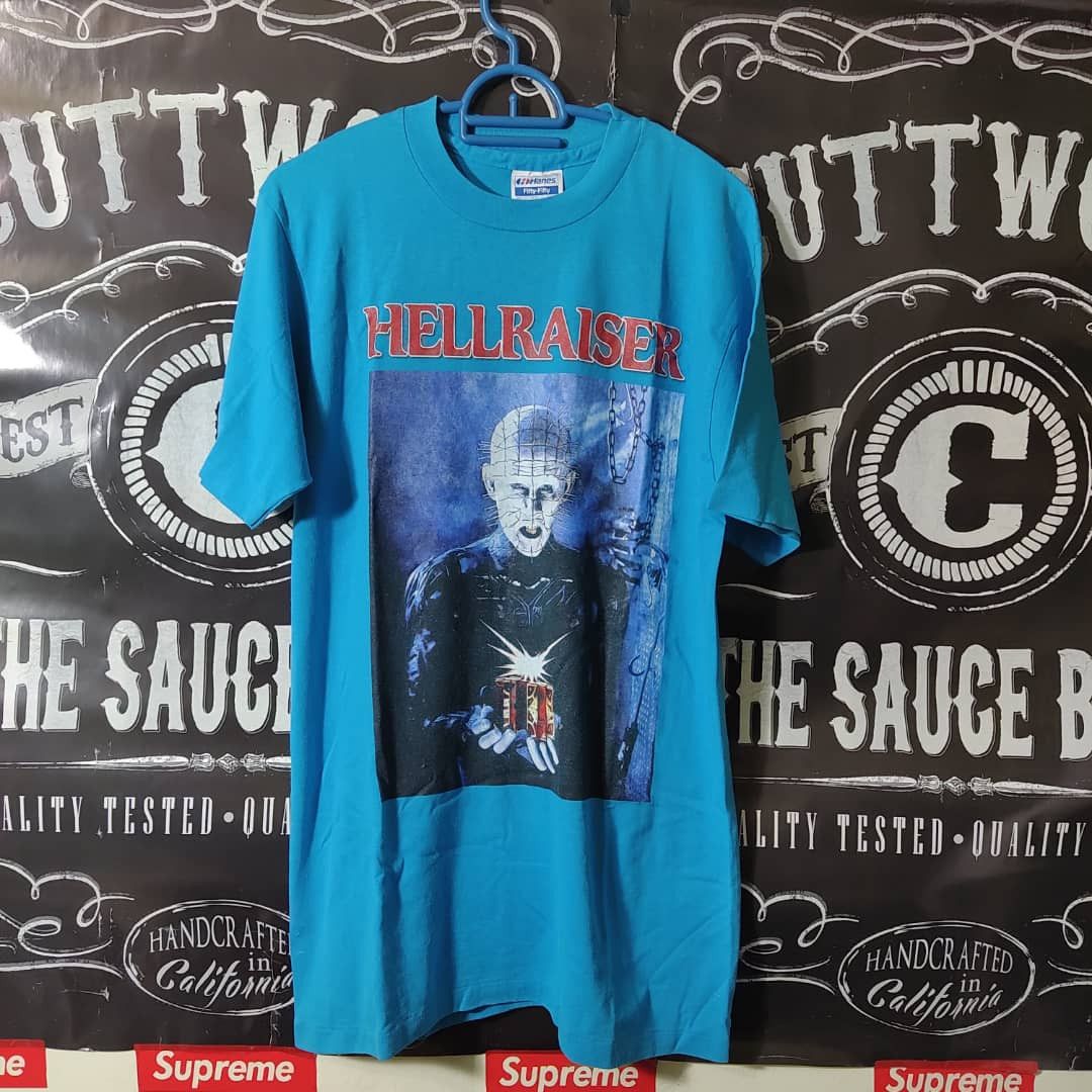 Hanes × Other × Vintage Vintage 1990s Hellraiser Horror Movie Promo T ...