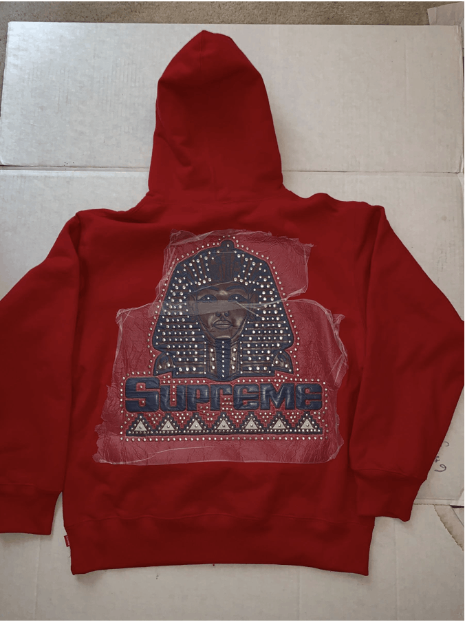 Supreme Supreme Pharaoh Studded Hooded Sweatshirt | Grailed