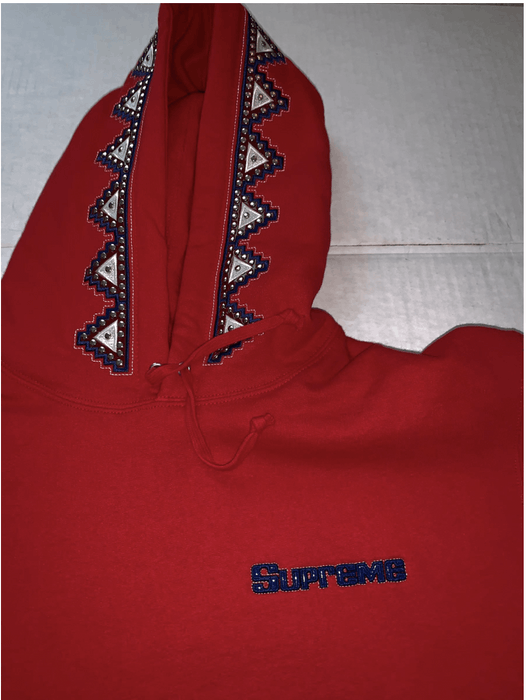 Pharaoh studded hooded discount sweatshirt