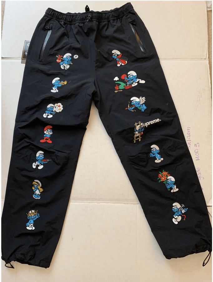 Supreme Smurfs GORE-TEX Pant Bright Yellow