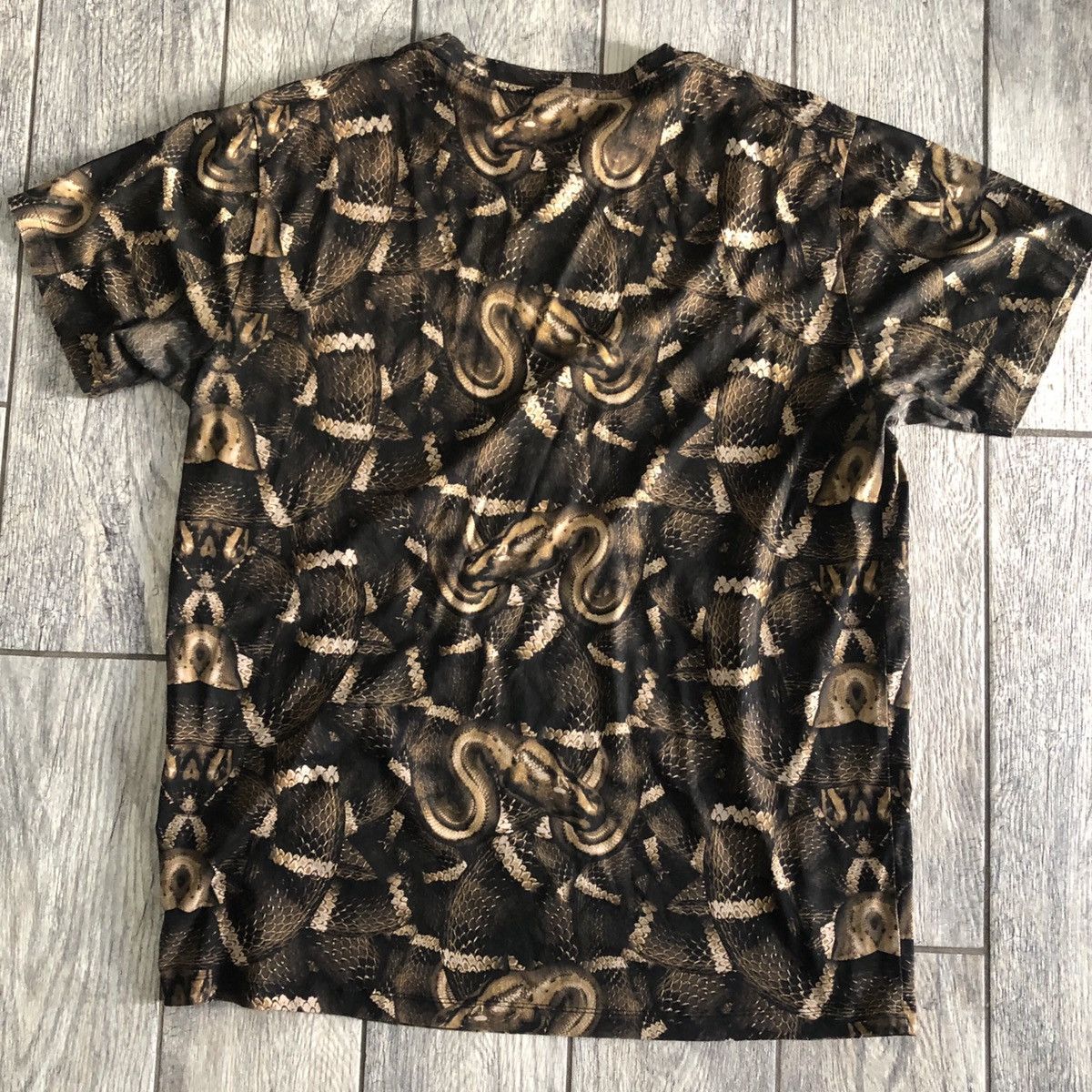 Marcelo Burlon All over Snake print T shirt