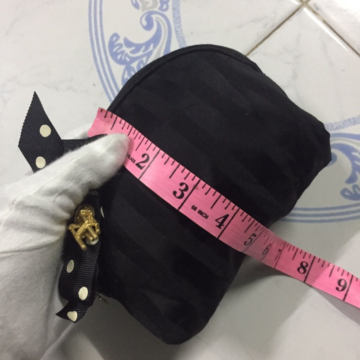 Christian Dior Monsieur Christian Dior Mini Carry Storage Bag MADE IN USA Size ONE SIZE - 15 Thumbnail