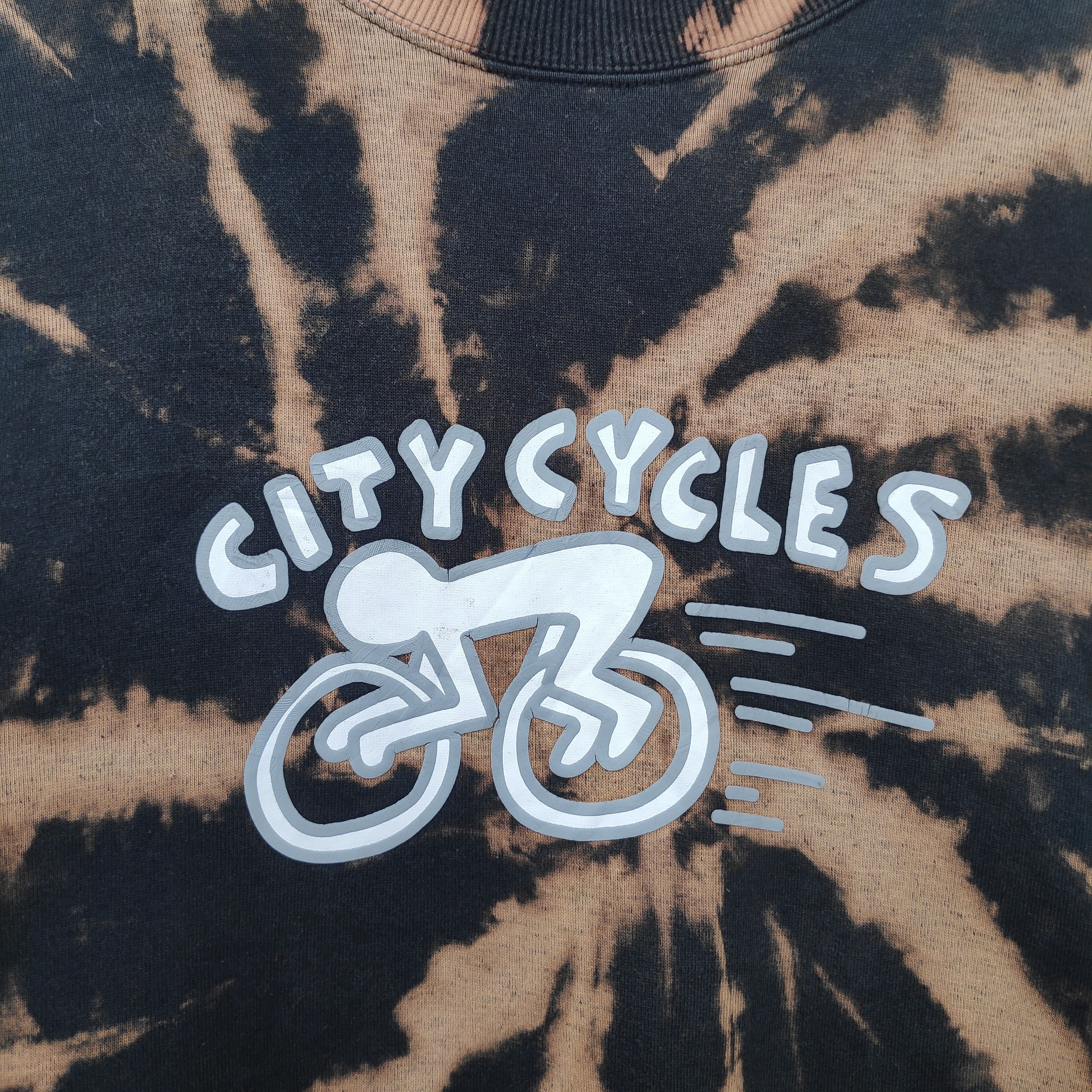 Keith Haring KEITH HARING BLEACH WASH TIE DYE SWEATSHIRT LARGE BLACK Size US L / EU 52-54 / 3 - 4 Thumbnail