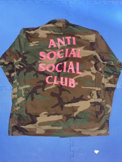 Anti Social Social Club Camo Jacket | Grailed