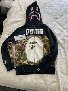 Bape puma best sale shark hoodie