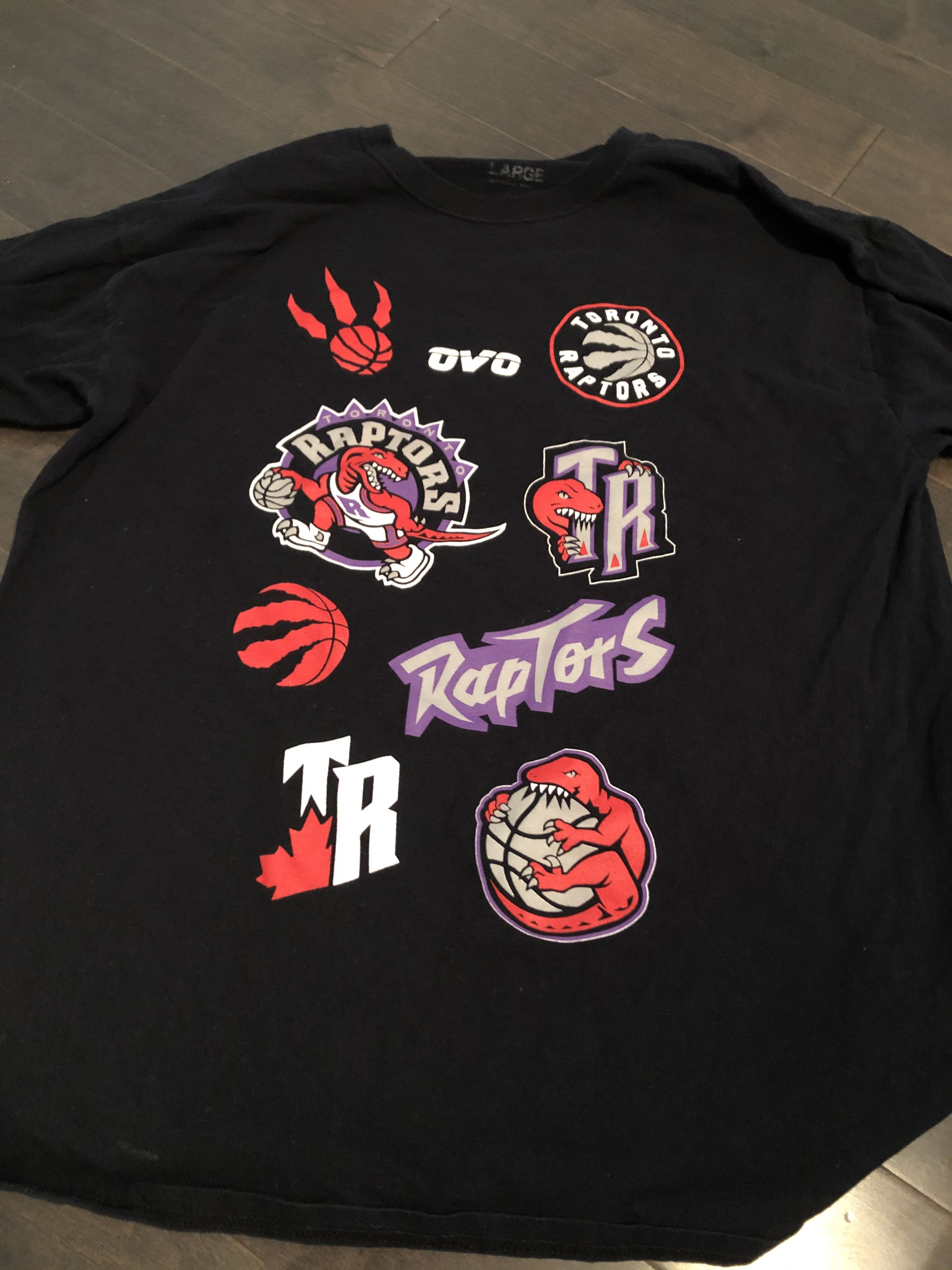 Nba × Octobers Very Own 2019 Toronto Raptors Ovo Nba Finals Long Sleeve T Shirt Grailed