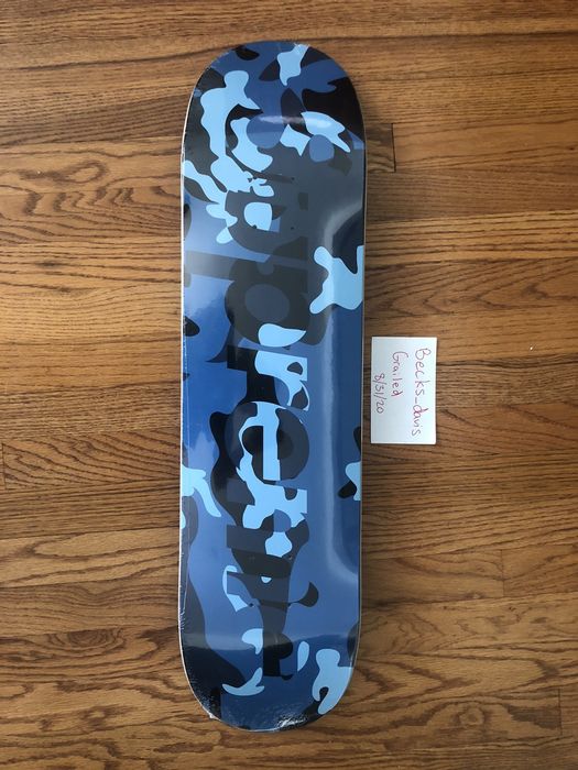 ビジネス Supreme camo logo skateboard blue | cityleaguecoffee.com