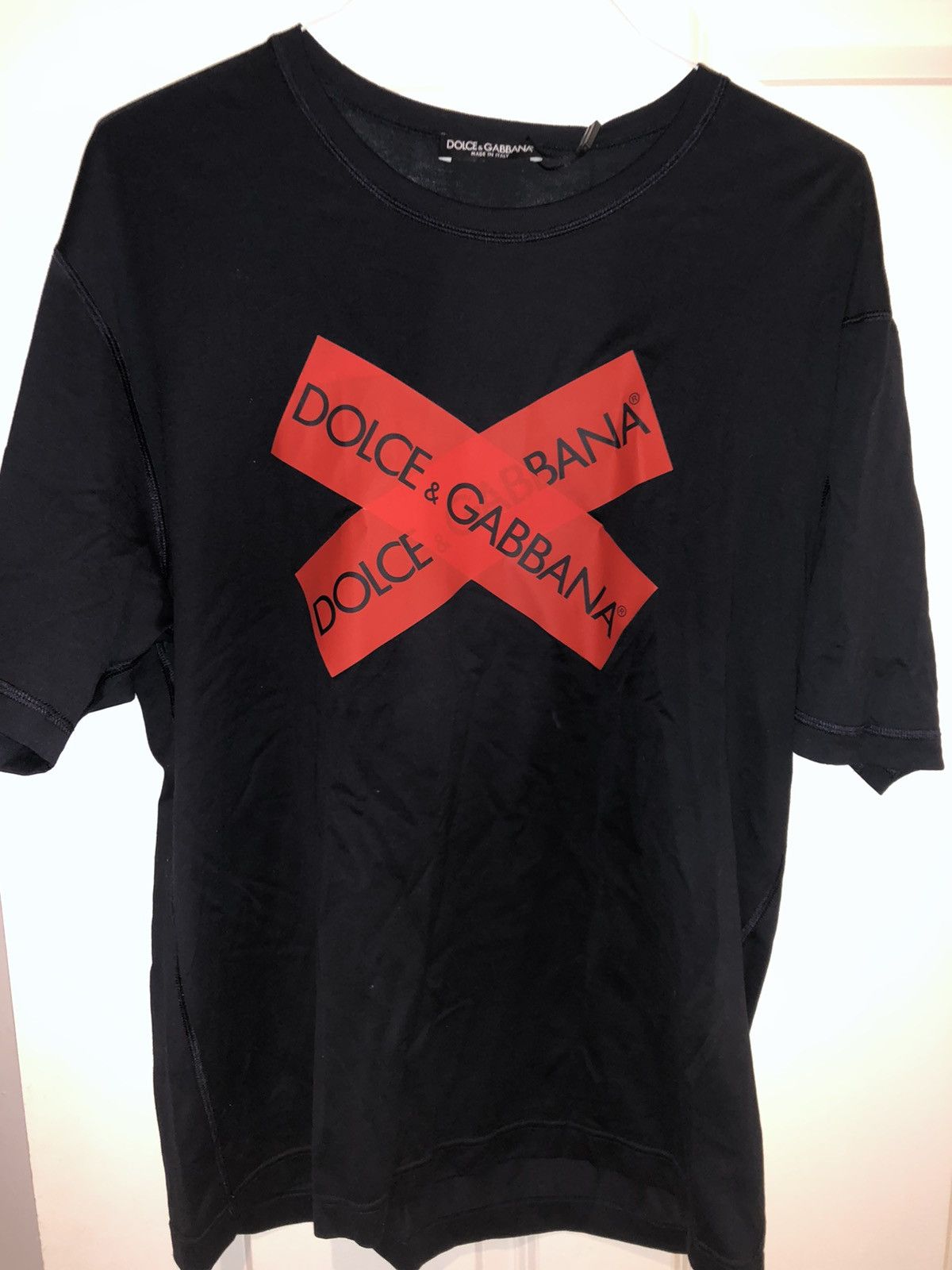 Dolce & Gabbana Dolce & Gabbana Logo Tape X T-Shirt | Grailed