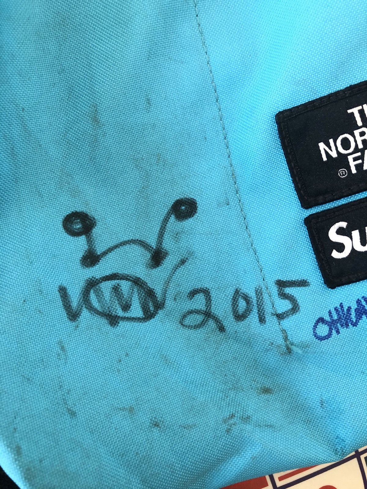Asspizza RARE!!!! Supreme x TNF x Asspizza Expedition Flags Backpack Size ONE SIZE - 3 Thumbnail