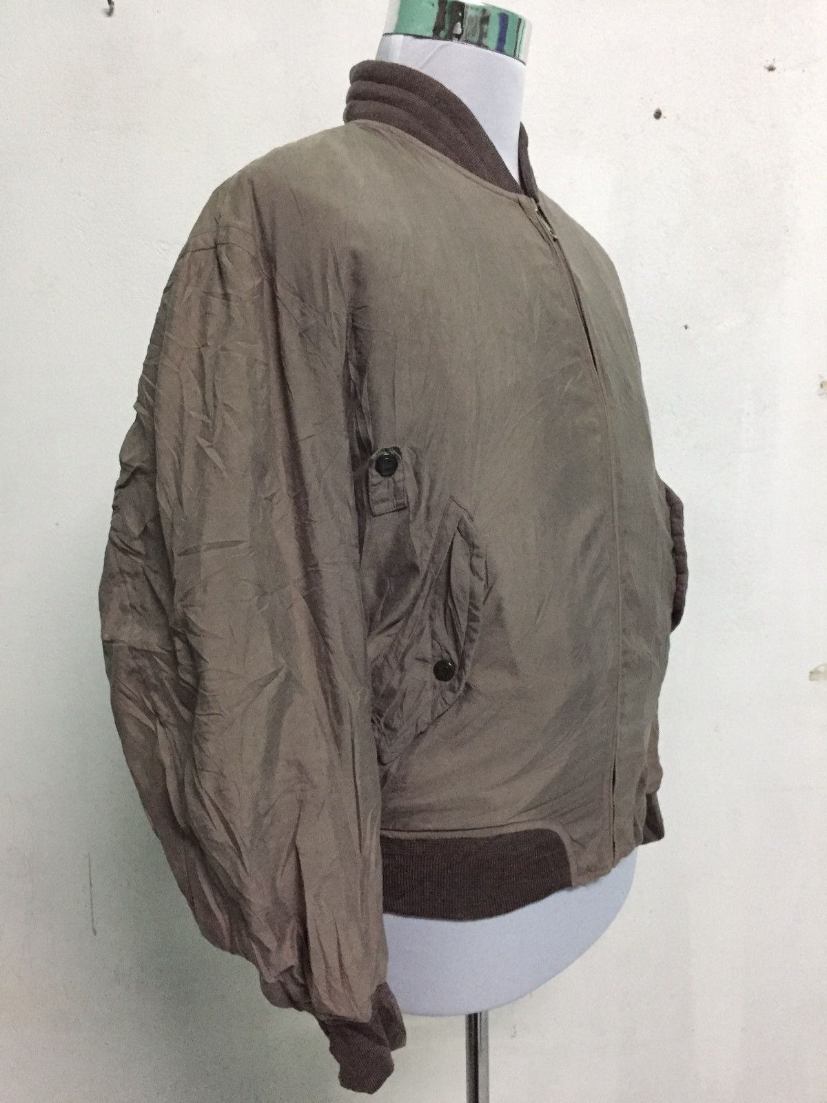 Japanese Brand DOMON Bomber Style Jacket Size US M / EU 48-50 / 2 - 4 Thumbnail