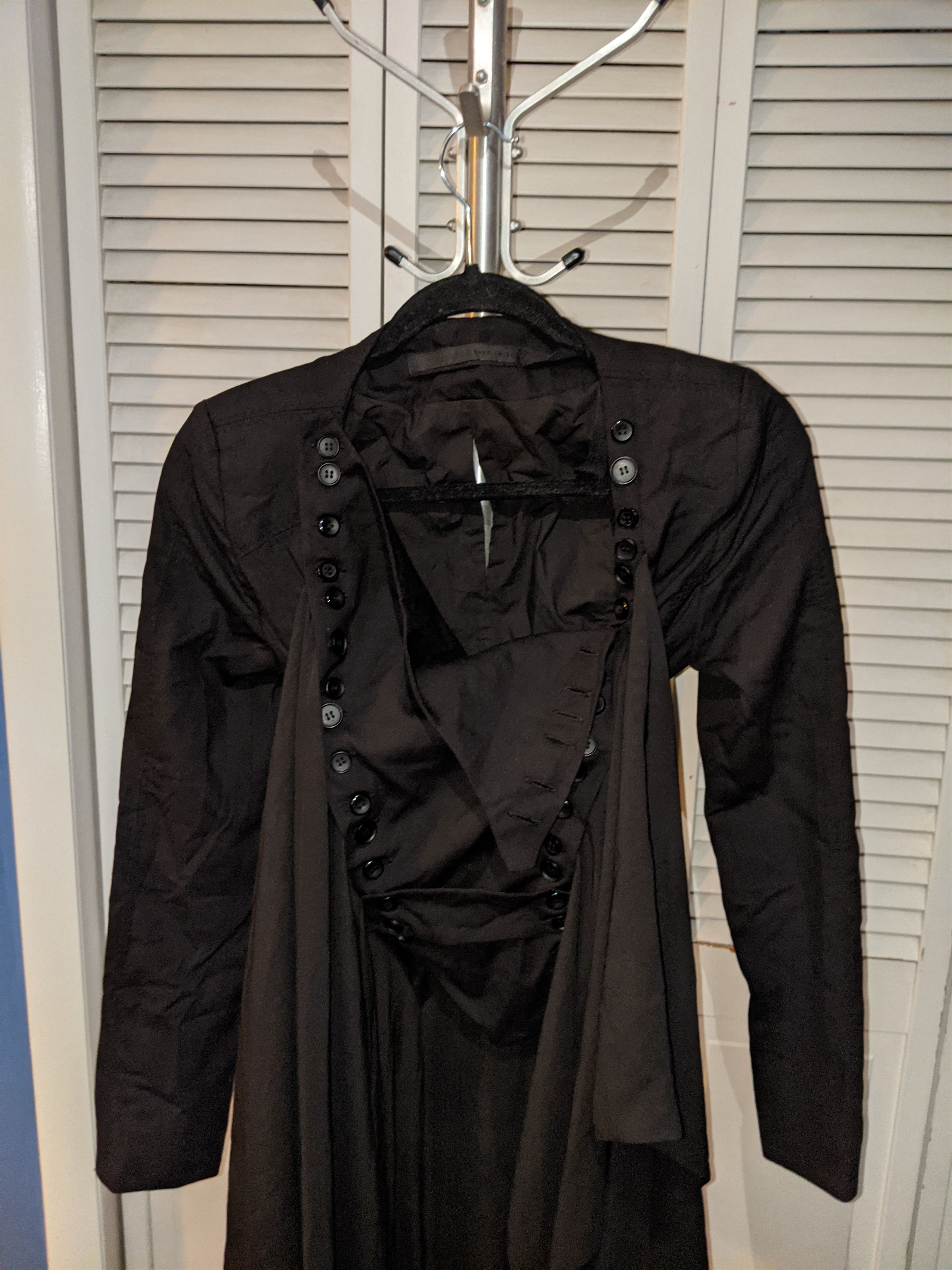Aleksandr Manamis LAST PRICE! Rare Double Breasted Wool Blazer Cloak Size US S / EU 44-46 / 1 - 8 Thumbnail