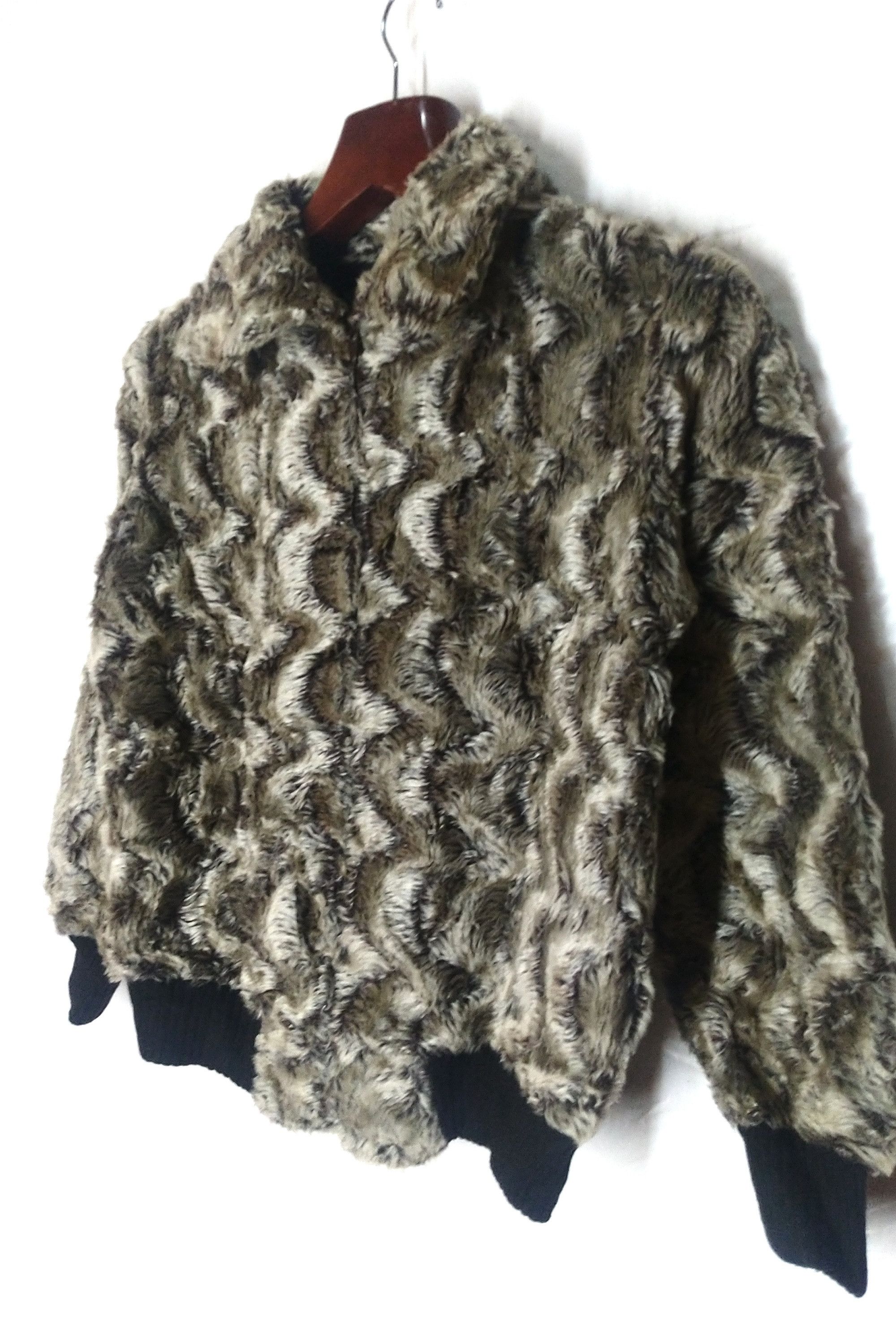 Japanese Brand Avant garde japanese brand fur sherpa jacket Size US S / EU 44-46 / 1 - 3 Thumbnail