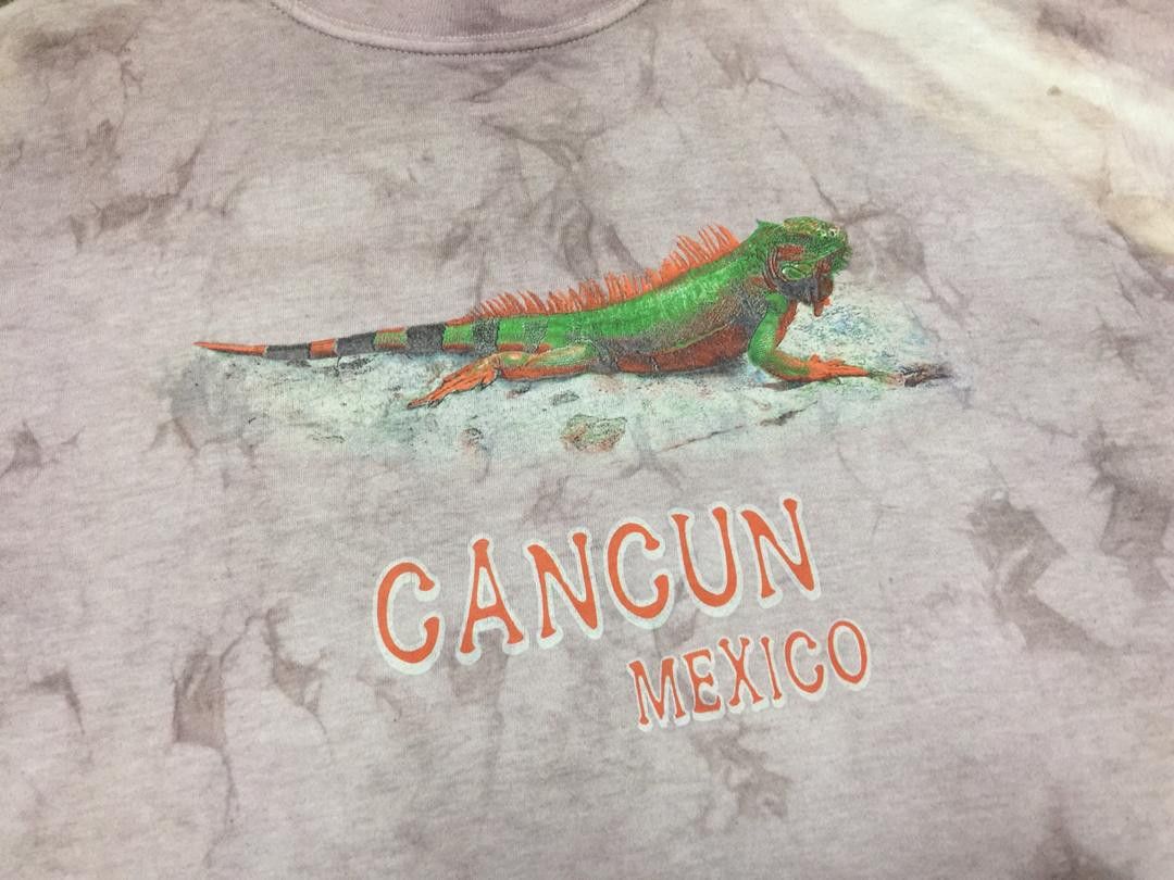 Mexicana × Vintage Vintage Cancun Mexico Tie Die 90s Shirt Size US XL / EU 56 / 4 - 5 Thumbnail